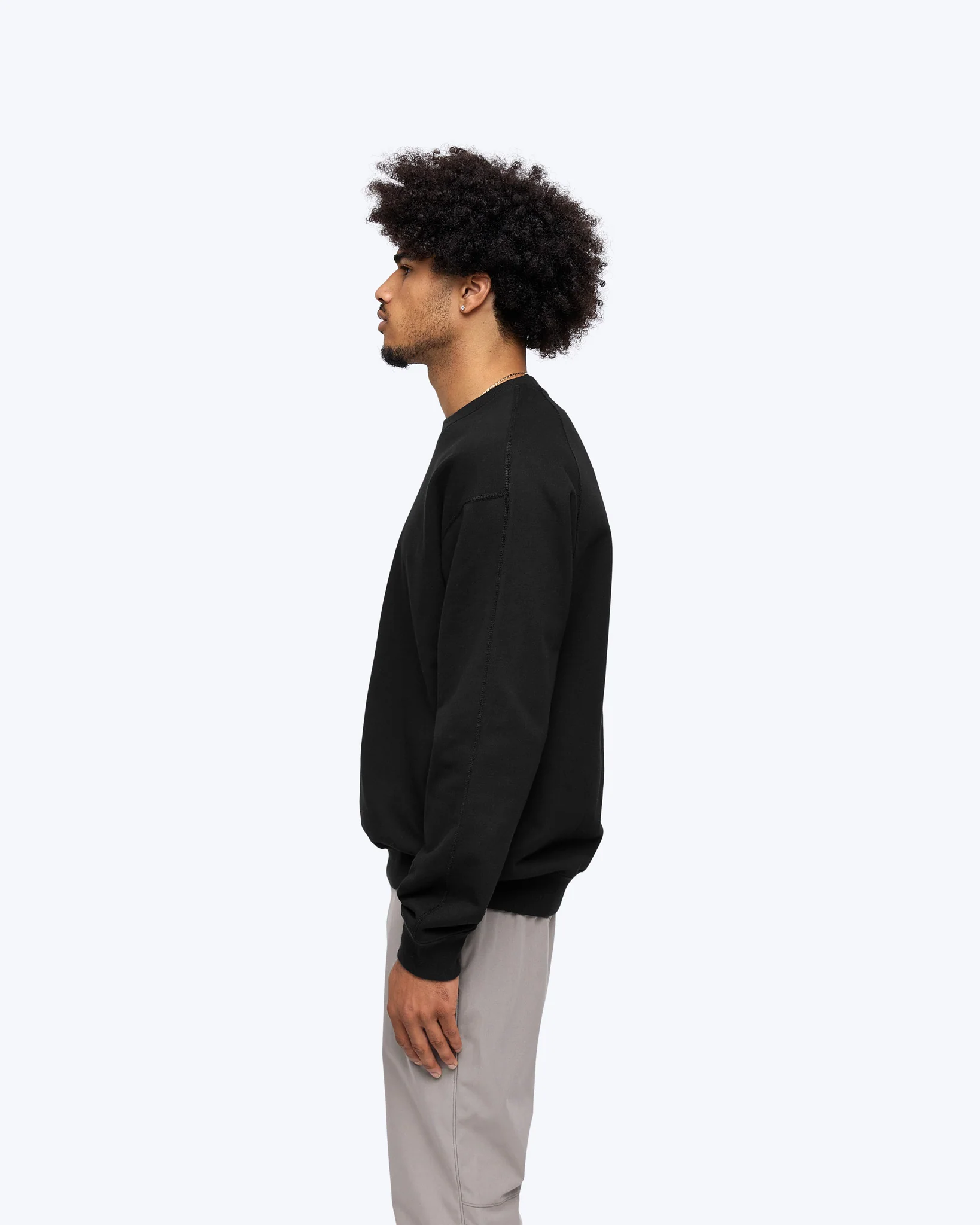 Midweight Terry Relaxed Crewneck - Vault