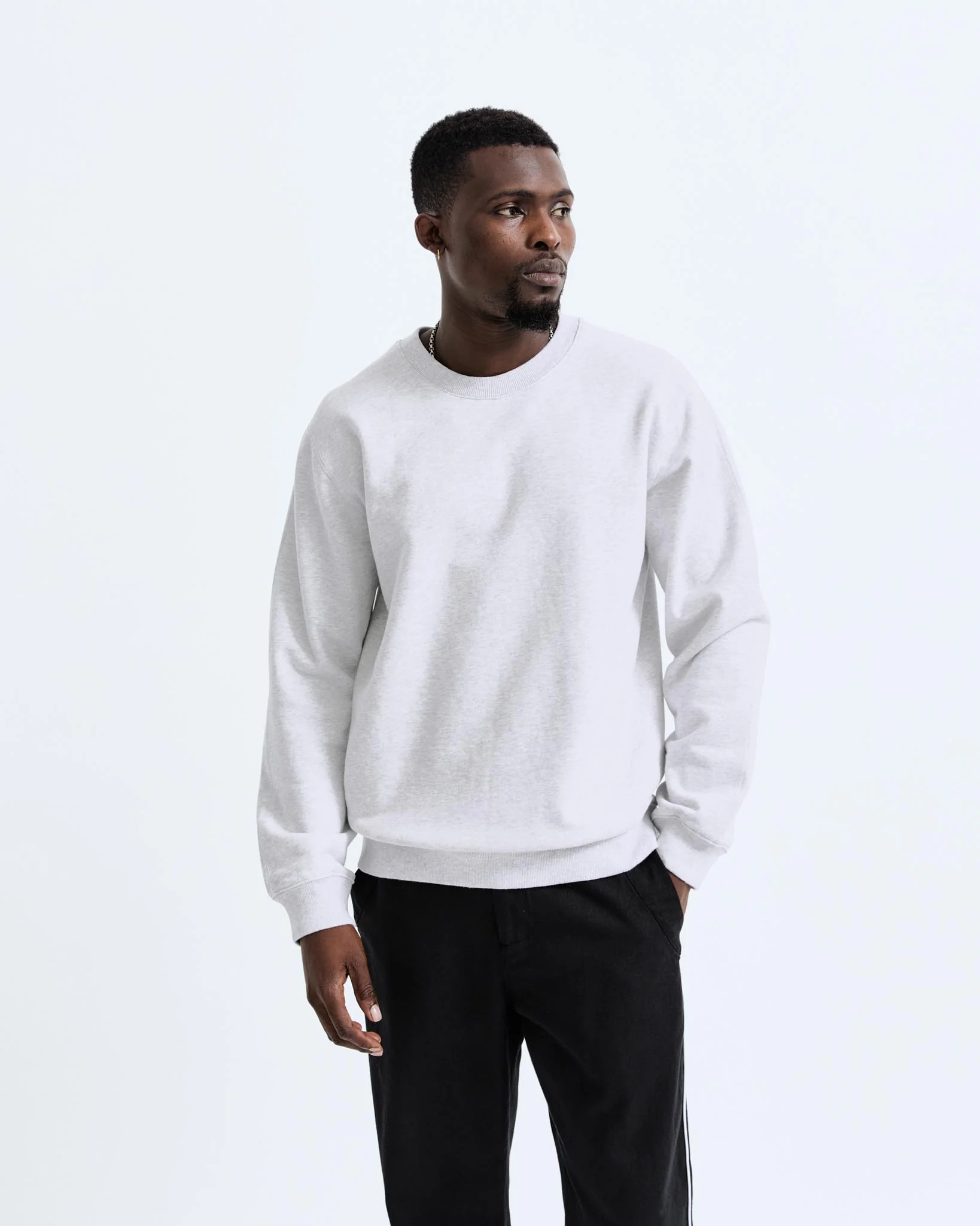 Midweight Terry Classic Crewneck - Vault