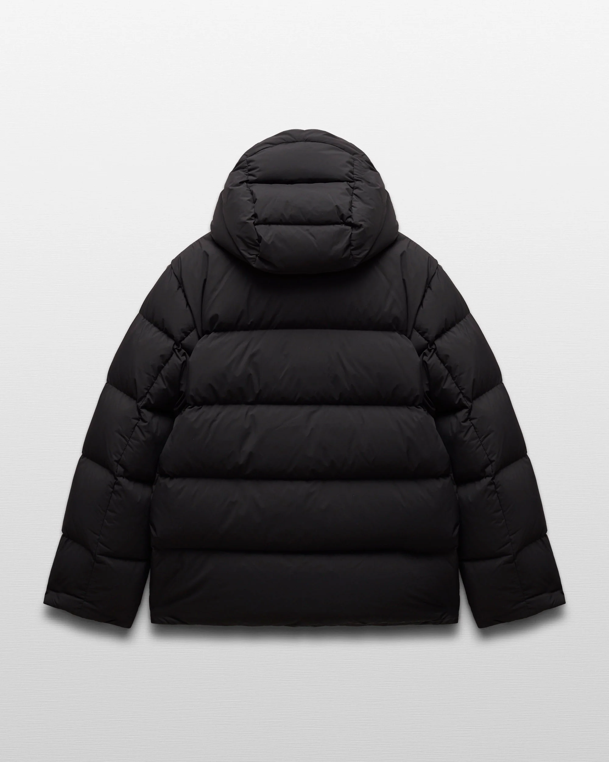 Matte Ripstop Franchise Hooded Down Jacket