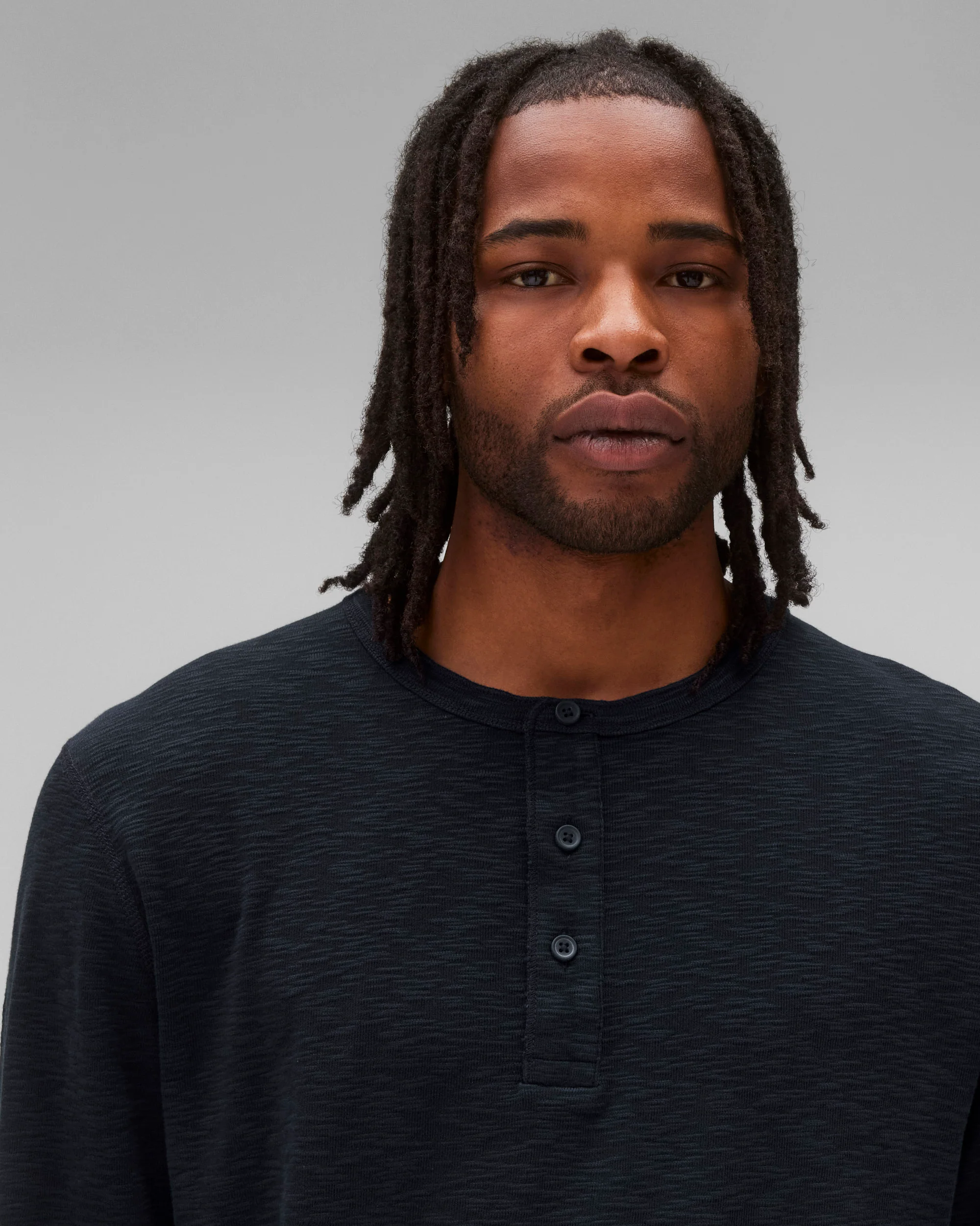 1X1 Slub Slim Henley