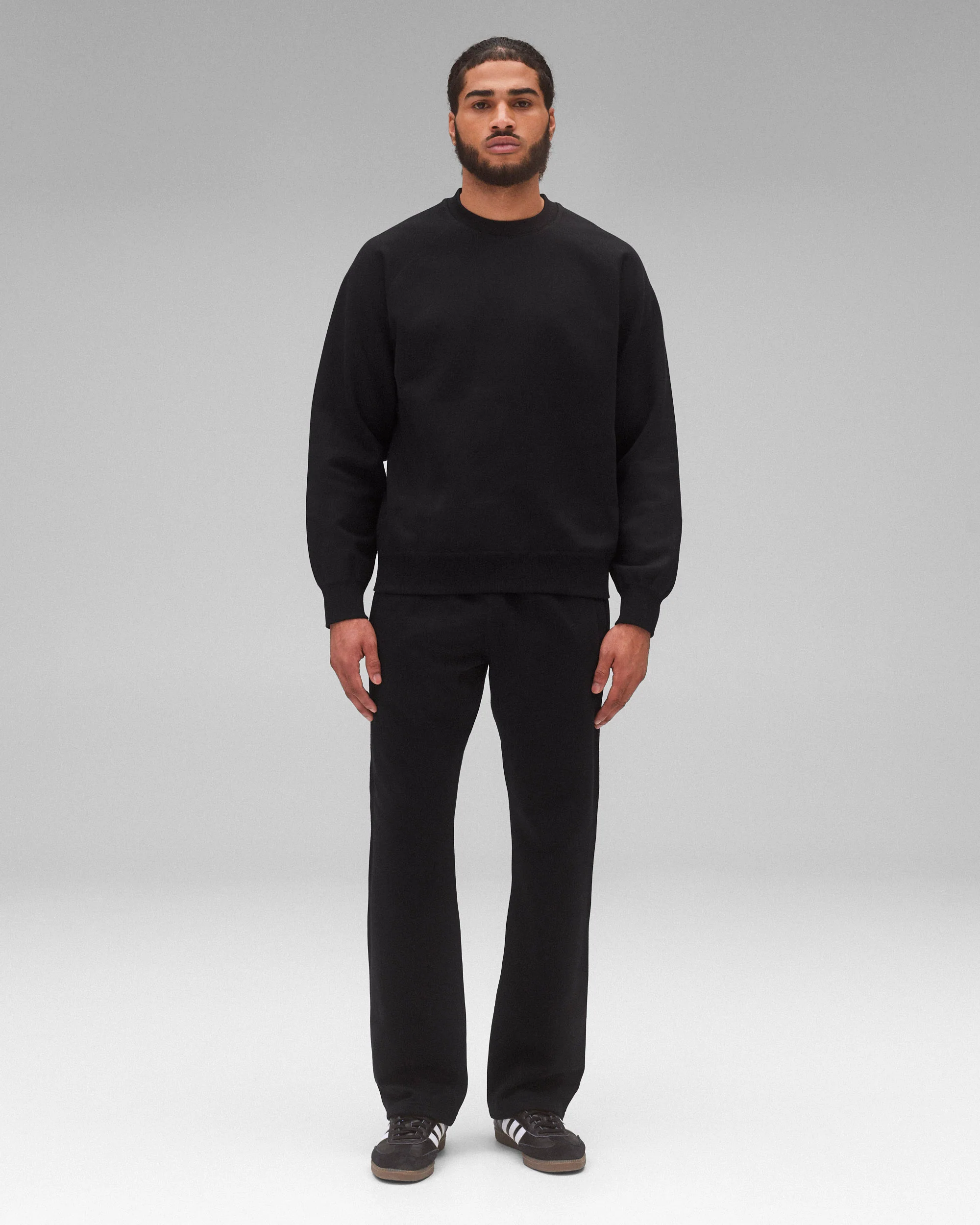 Brushed Fleece Standard Crewneck