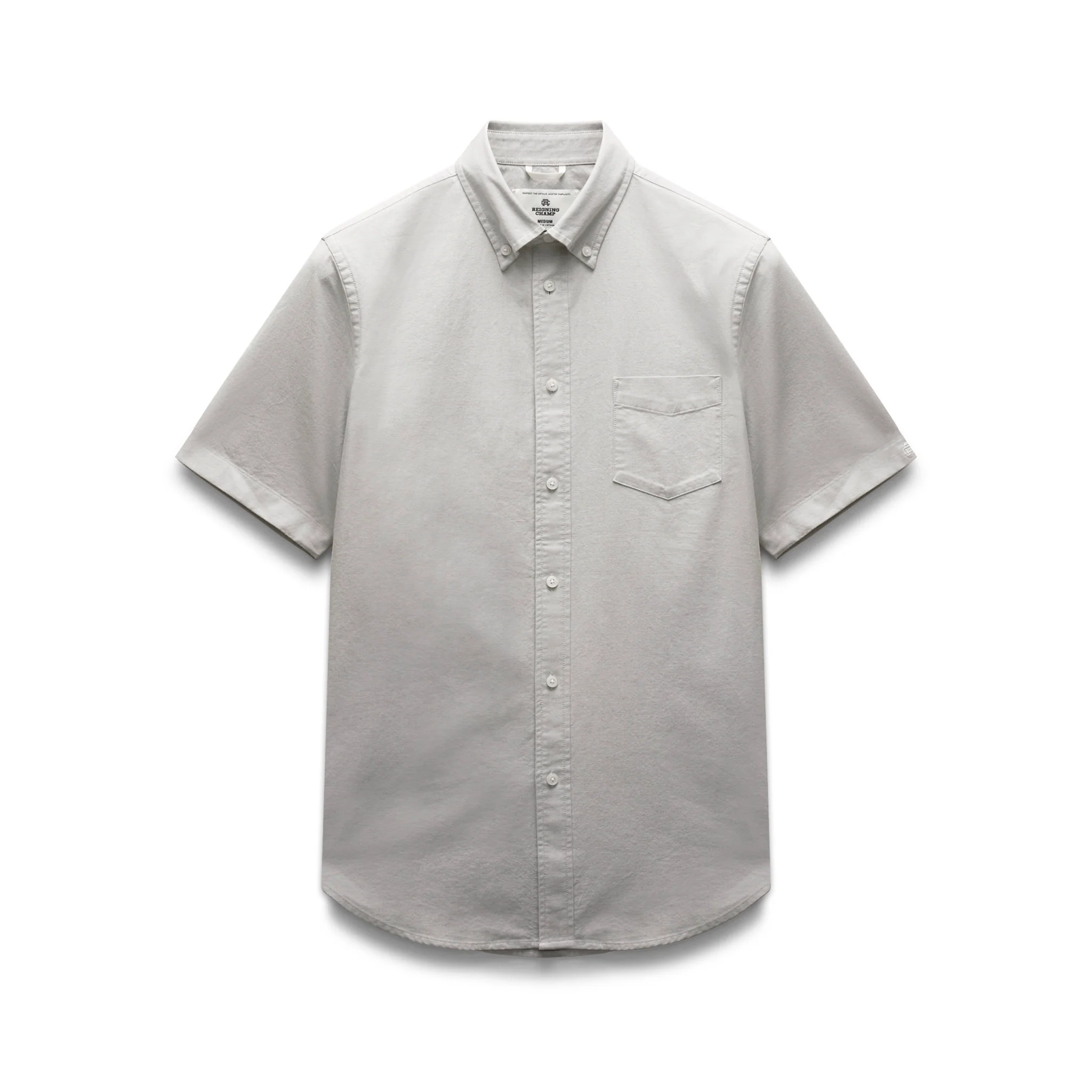 Cotton Oxford Prep Standard Short Sleeve Shirt