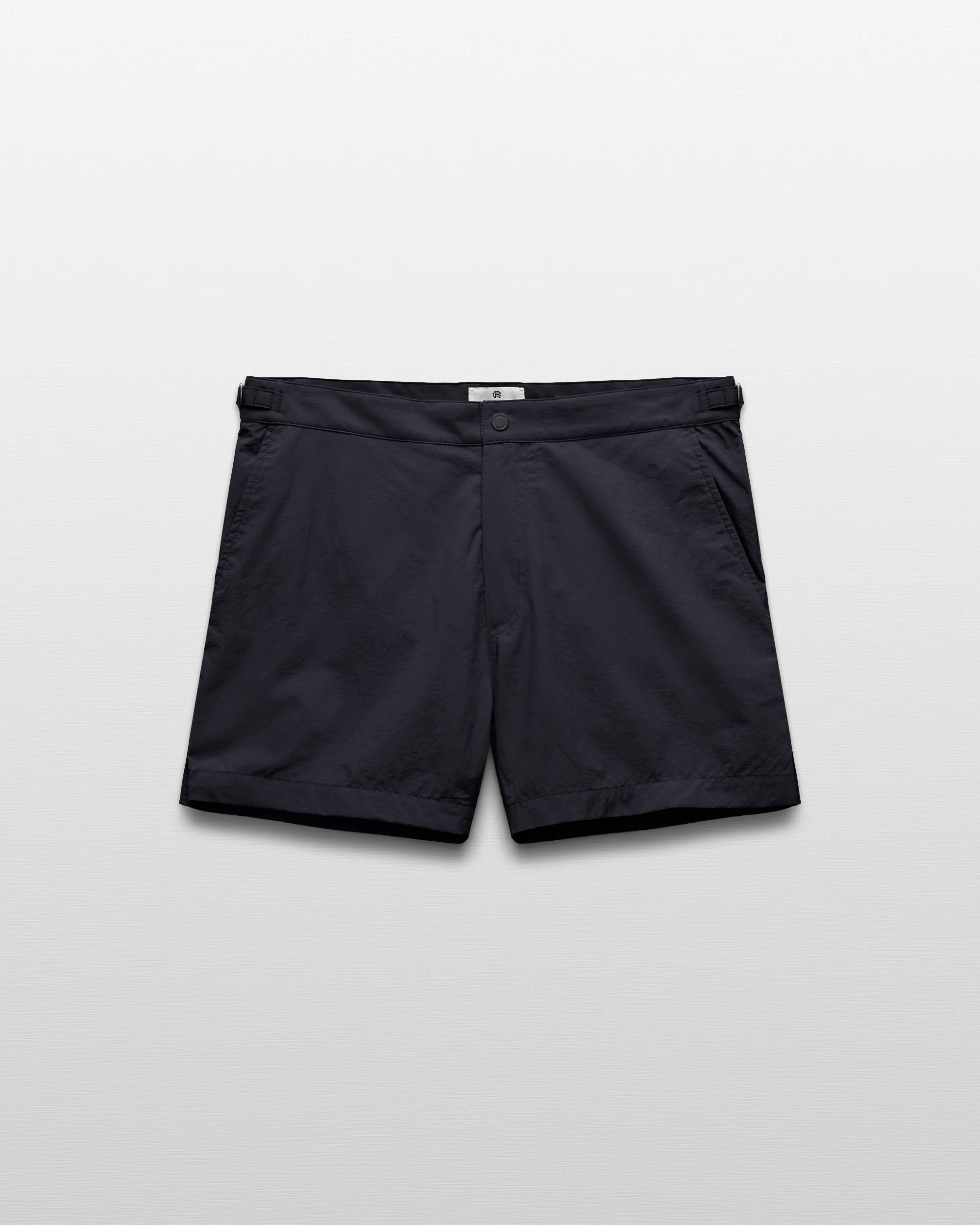 Textured Nylon Deck Slim Swim Short 4.5