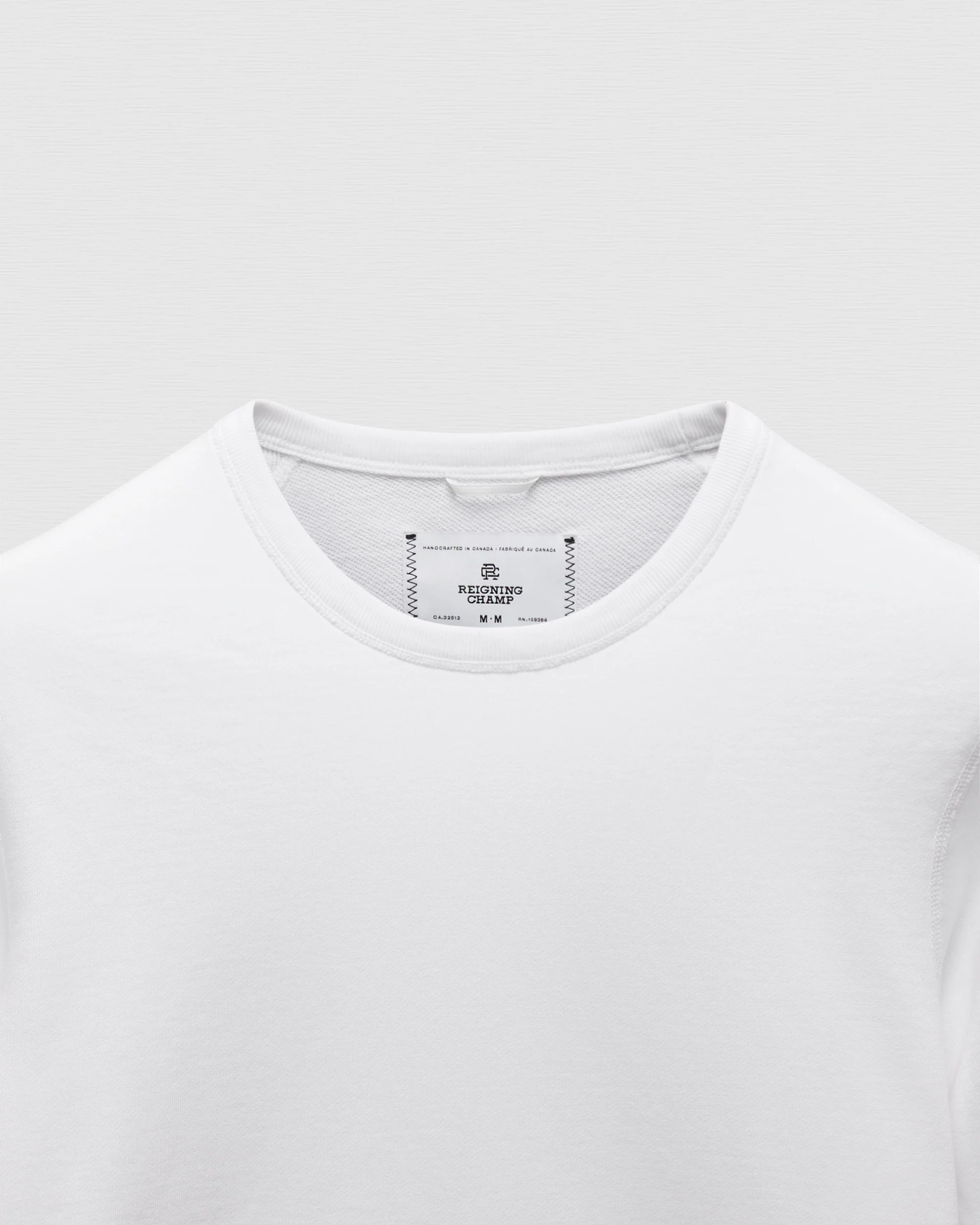 Lightweight Terry Slim Crewneck - Vault
