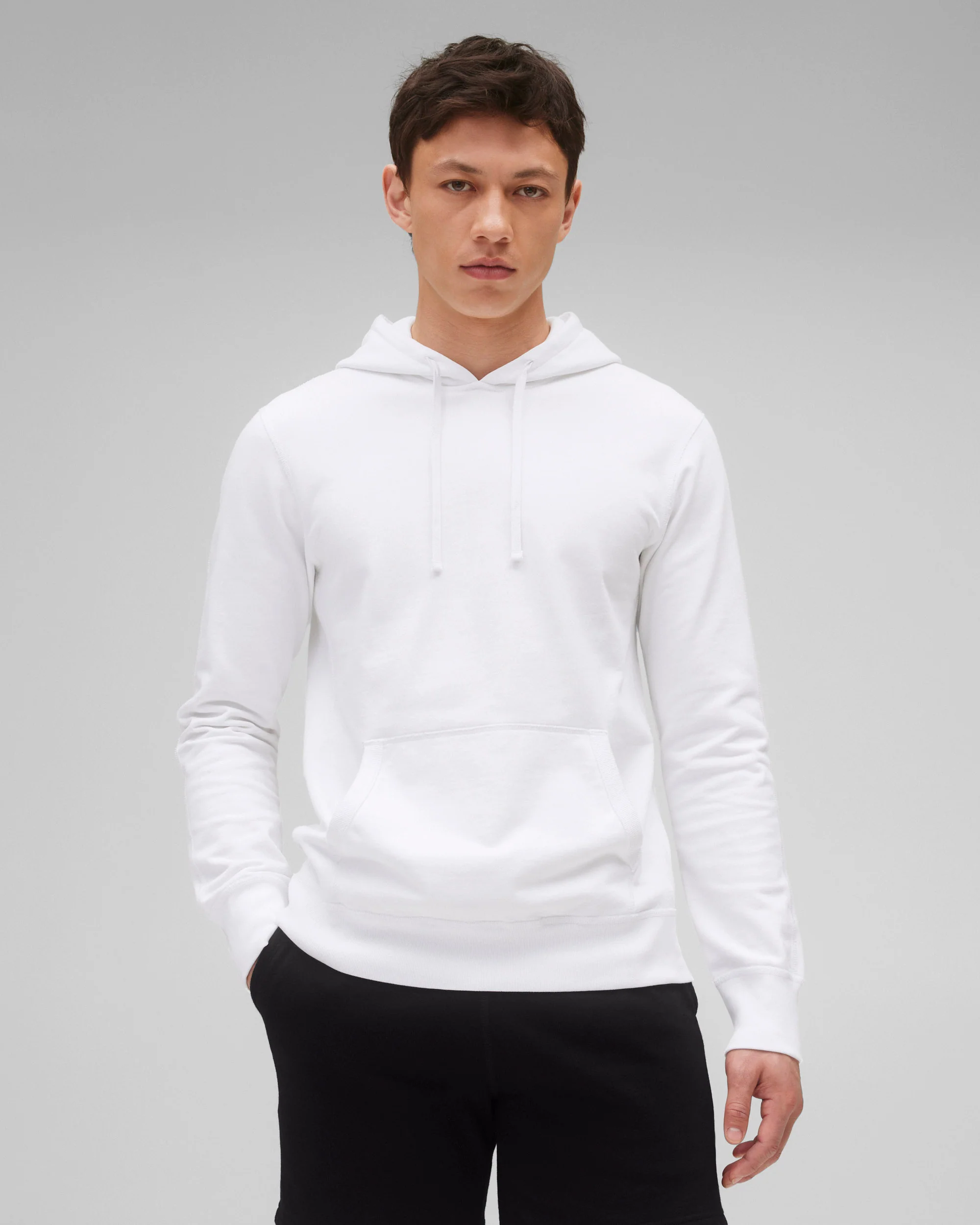 Lightweight Terry Slim Hoodie - Vault