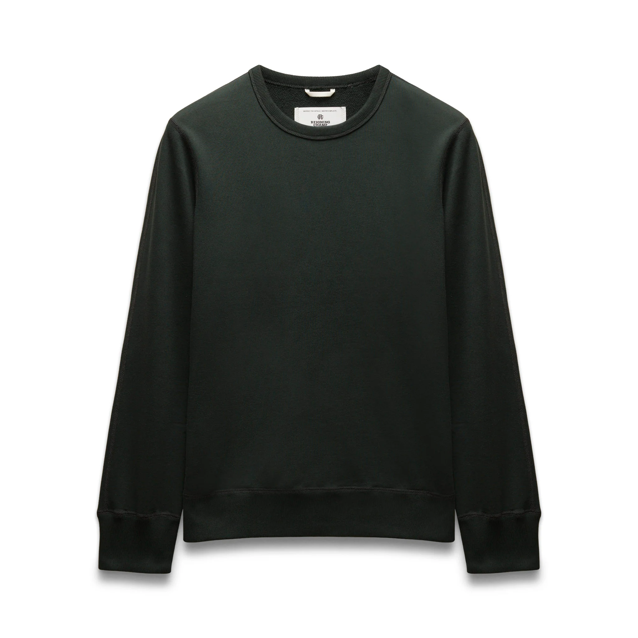 Midweight Terry Slim Crewneck