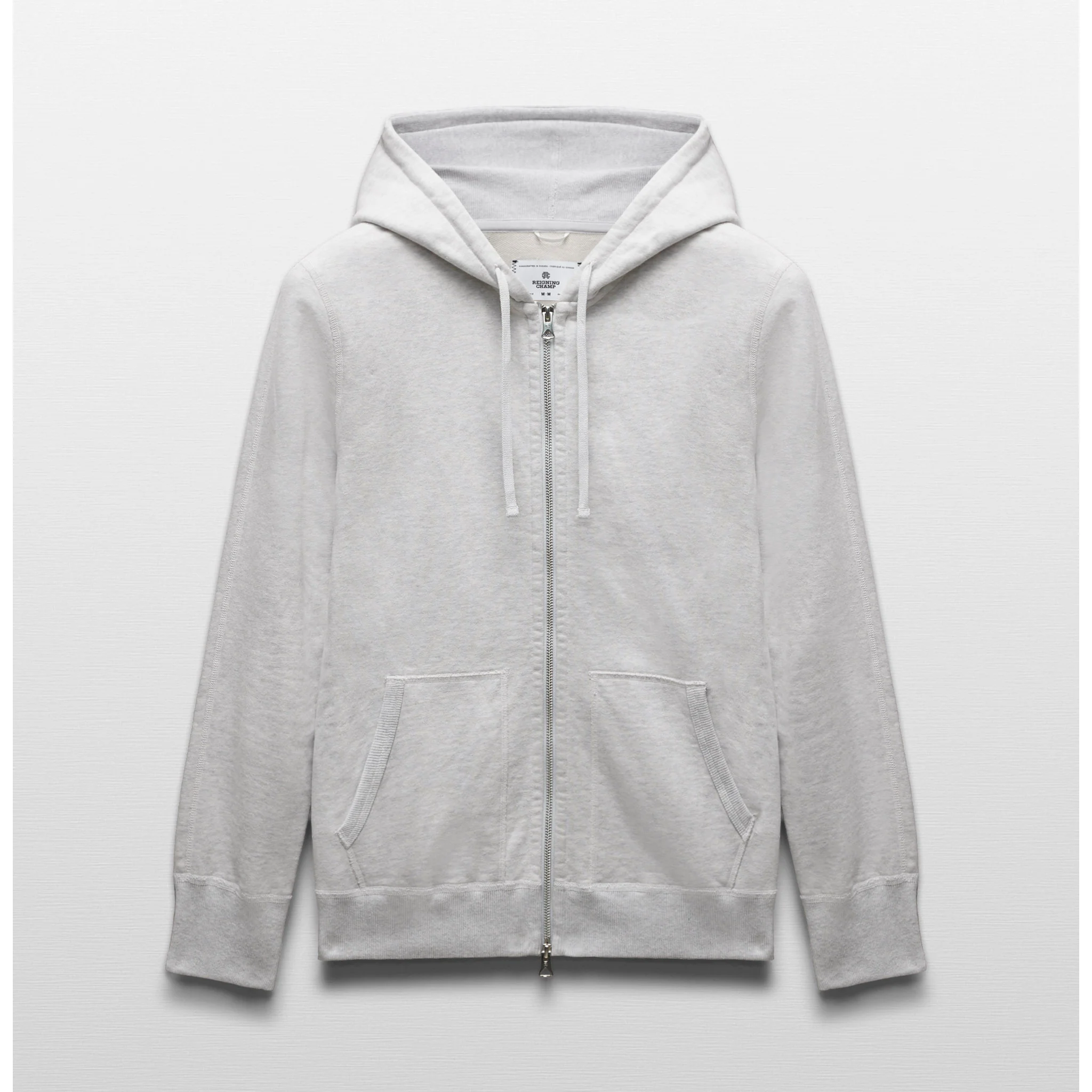 Midweight Terry Slim Zip Hoodie
