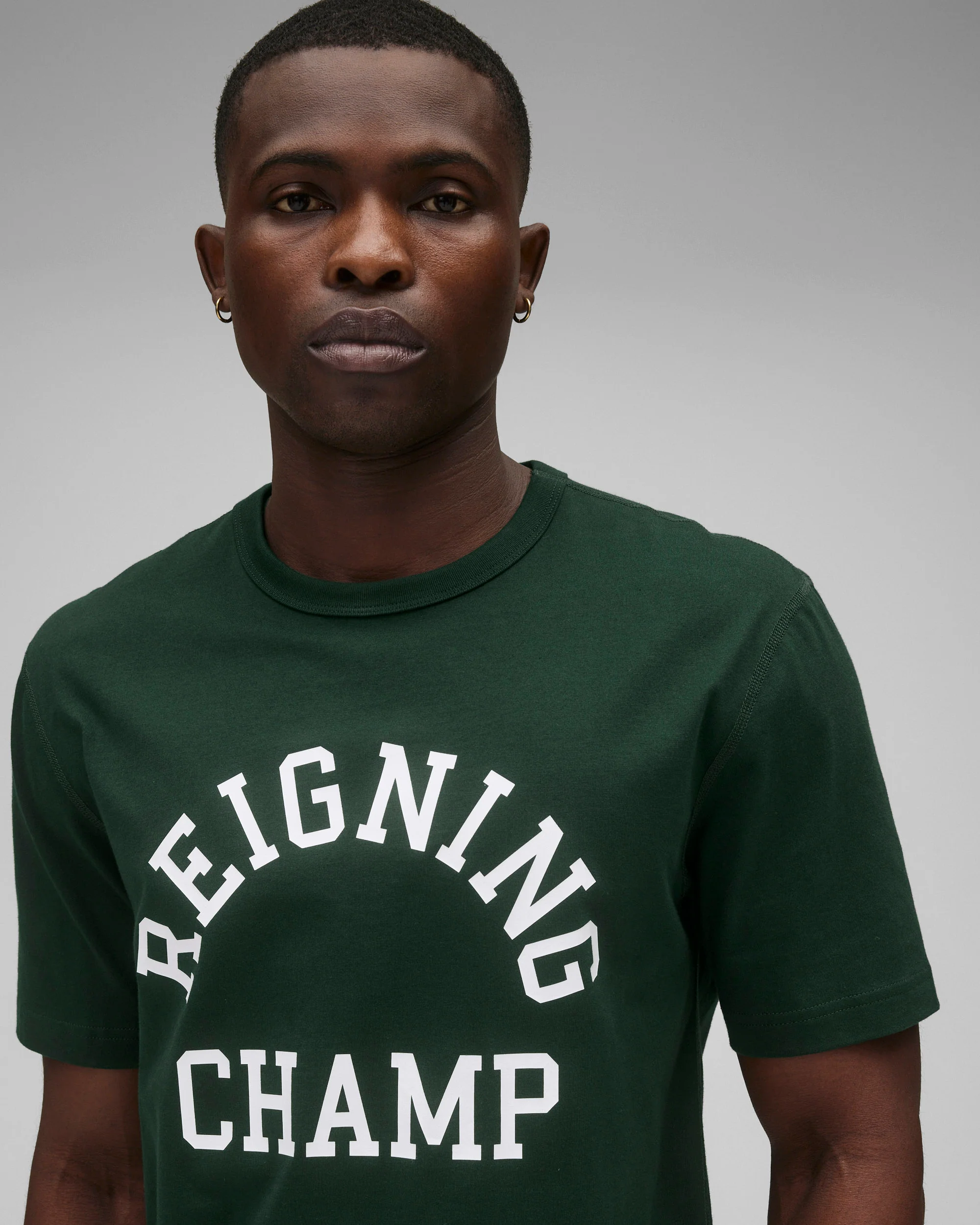 Lightweight Jersey Arch Logo Standard T-Shirt