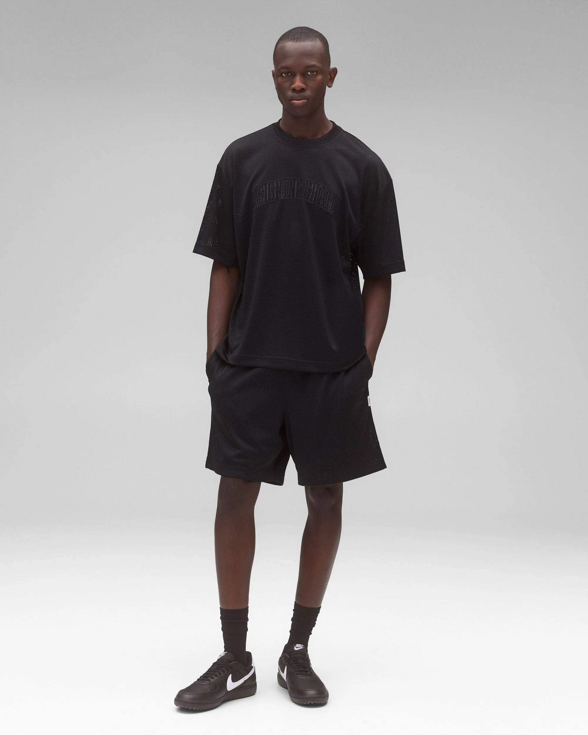 Athletic Mesh Relaxed Short 7