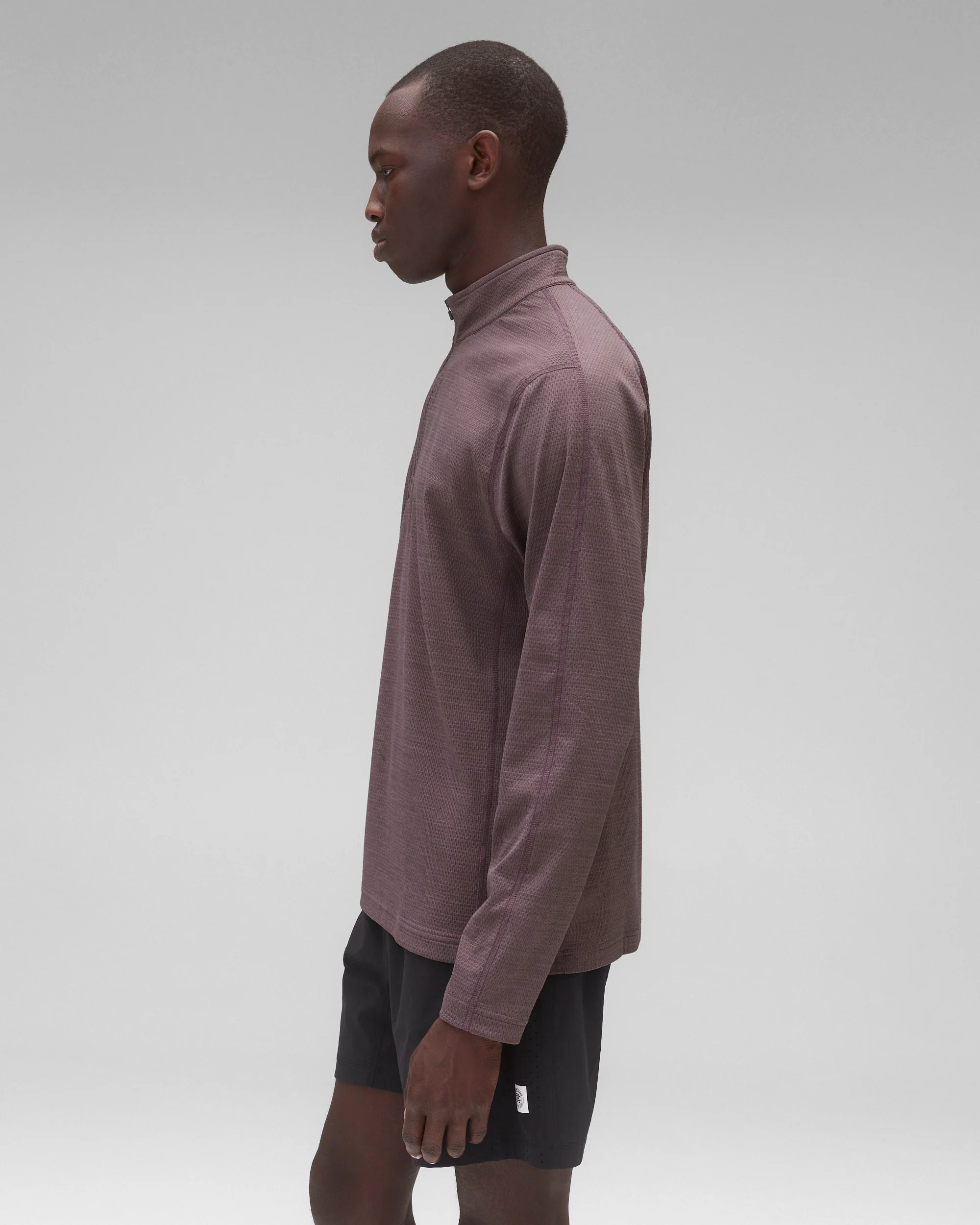 Solotex Mesh Tiebreak Standard Quarter Zip