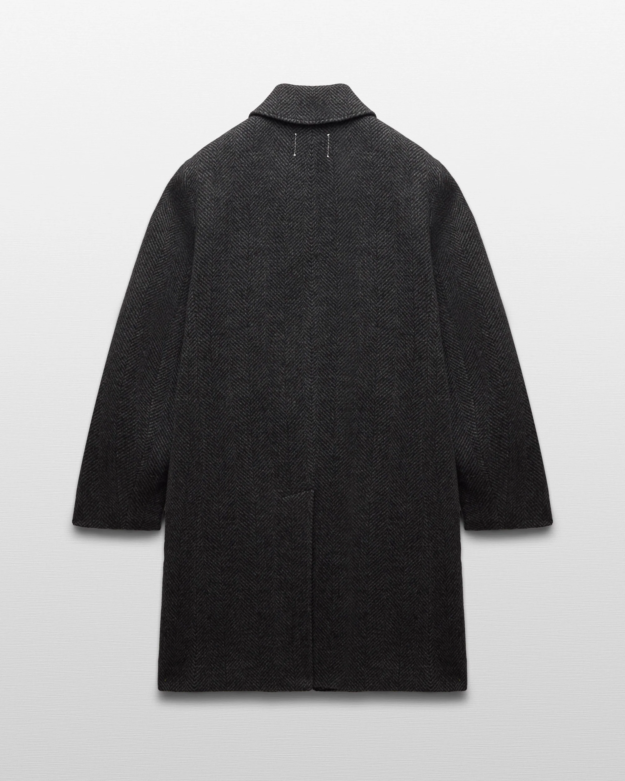 Wool Herringbone Scout Coat