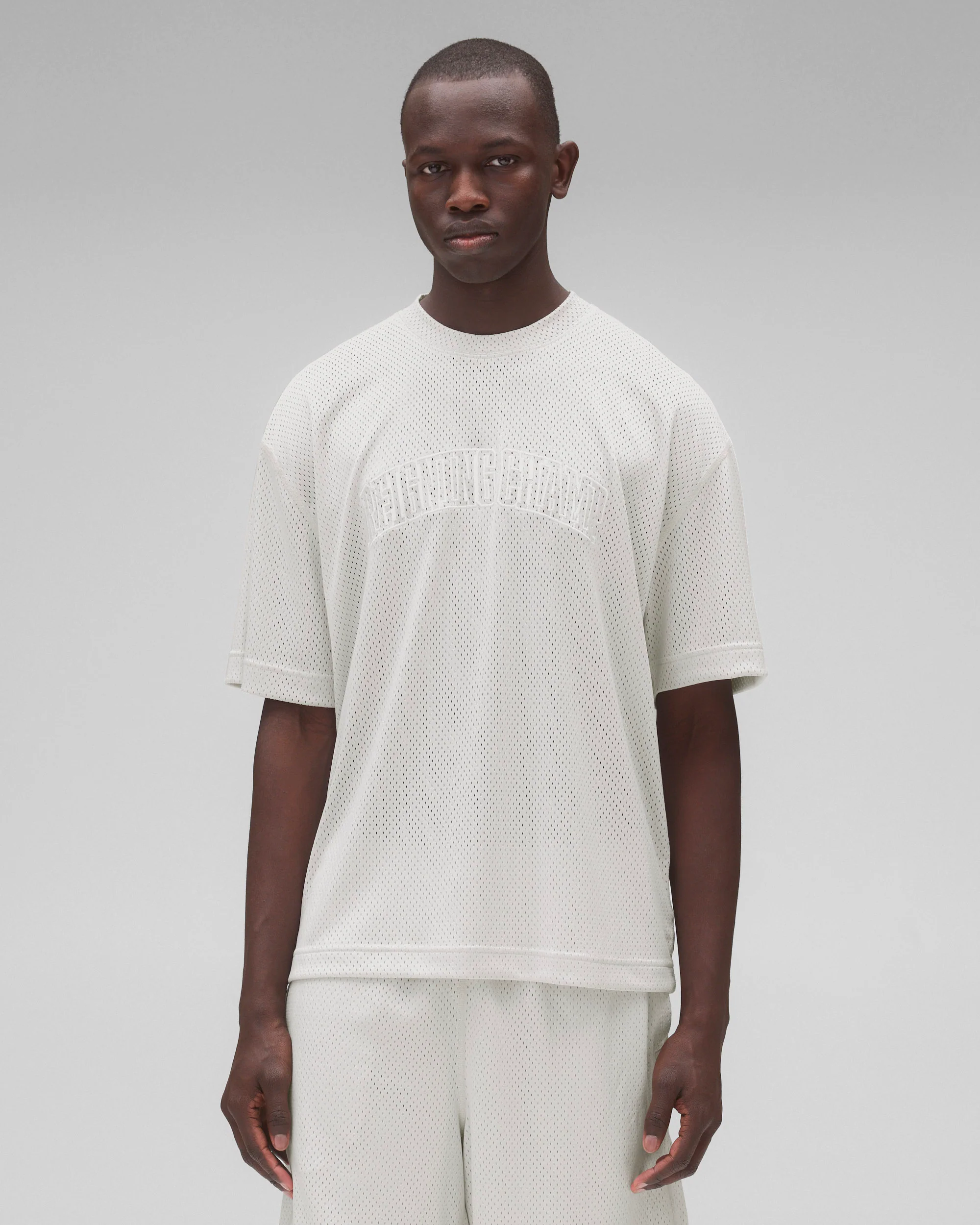 Athletic Mesh Collegiate Relaxed T-Shirt
