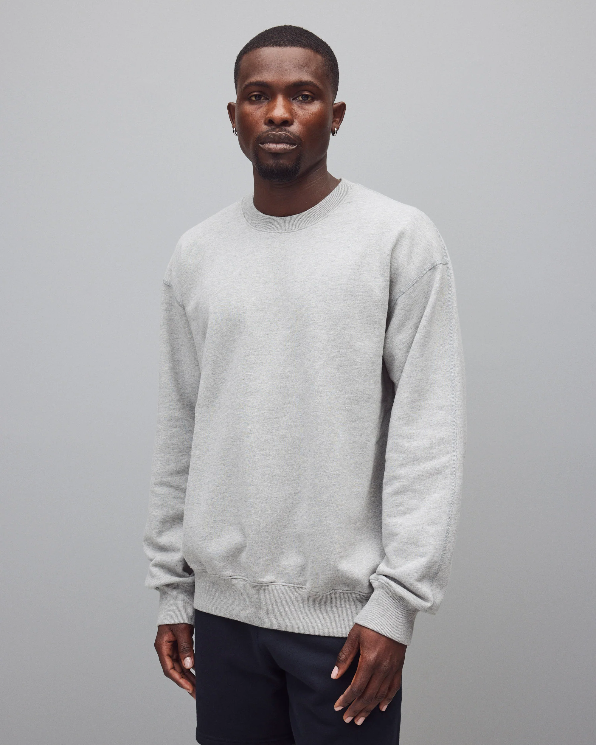 Midweight Terry Relaxed Crewneck - Vault