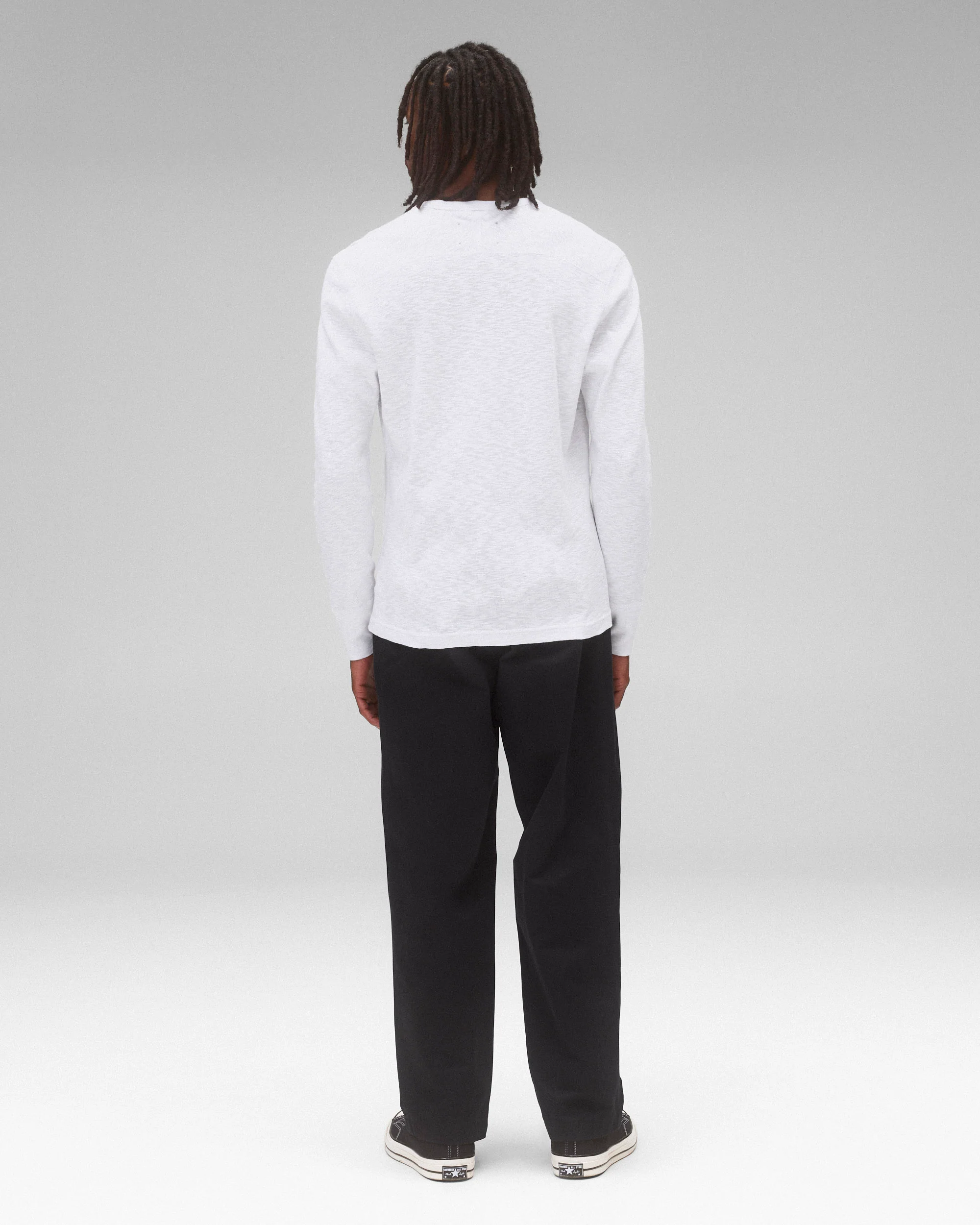 1x1 Slub Slim Long Sleeve