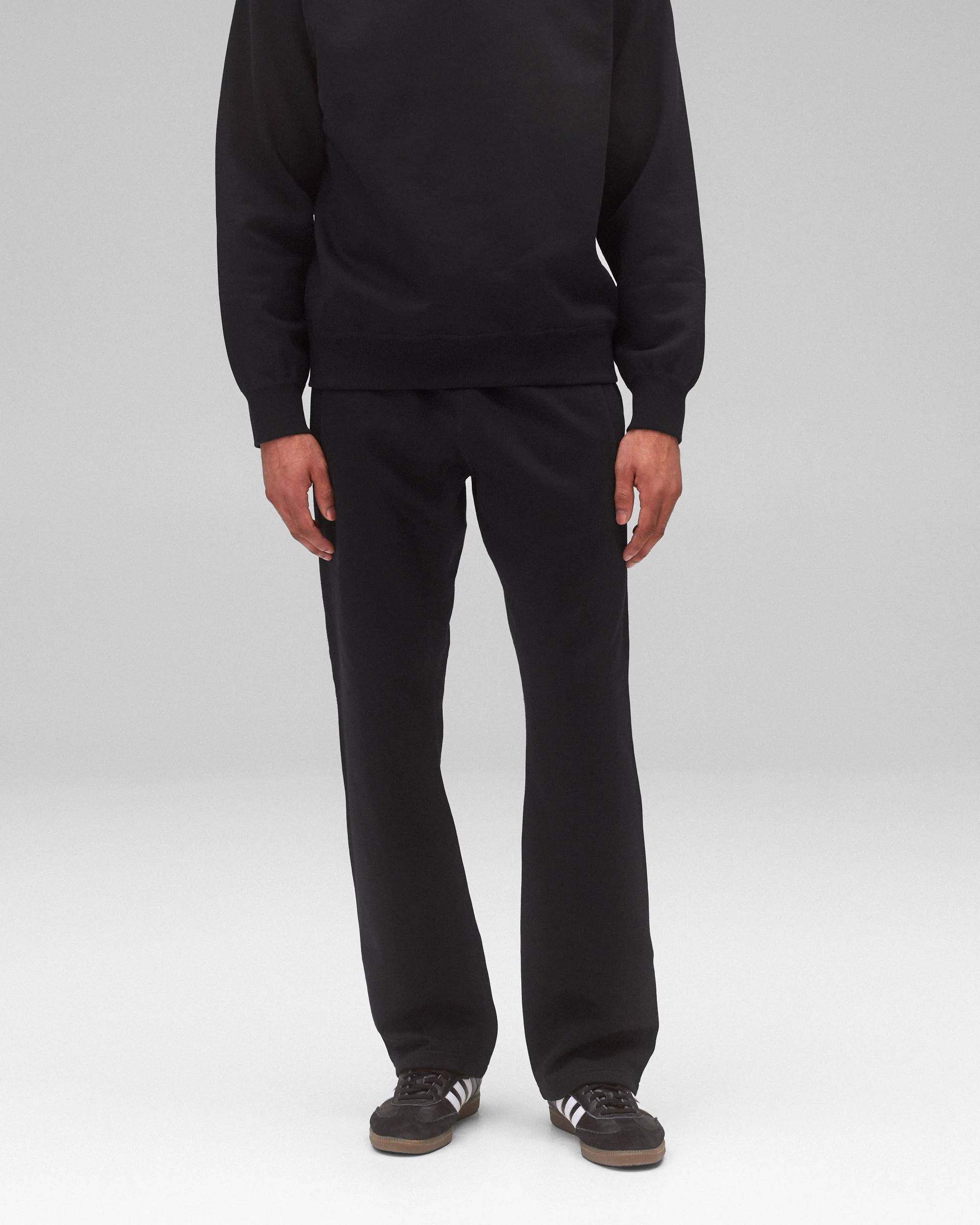 Brushed Fleece Straight Leg Standard Sweatpant