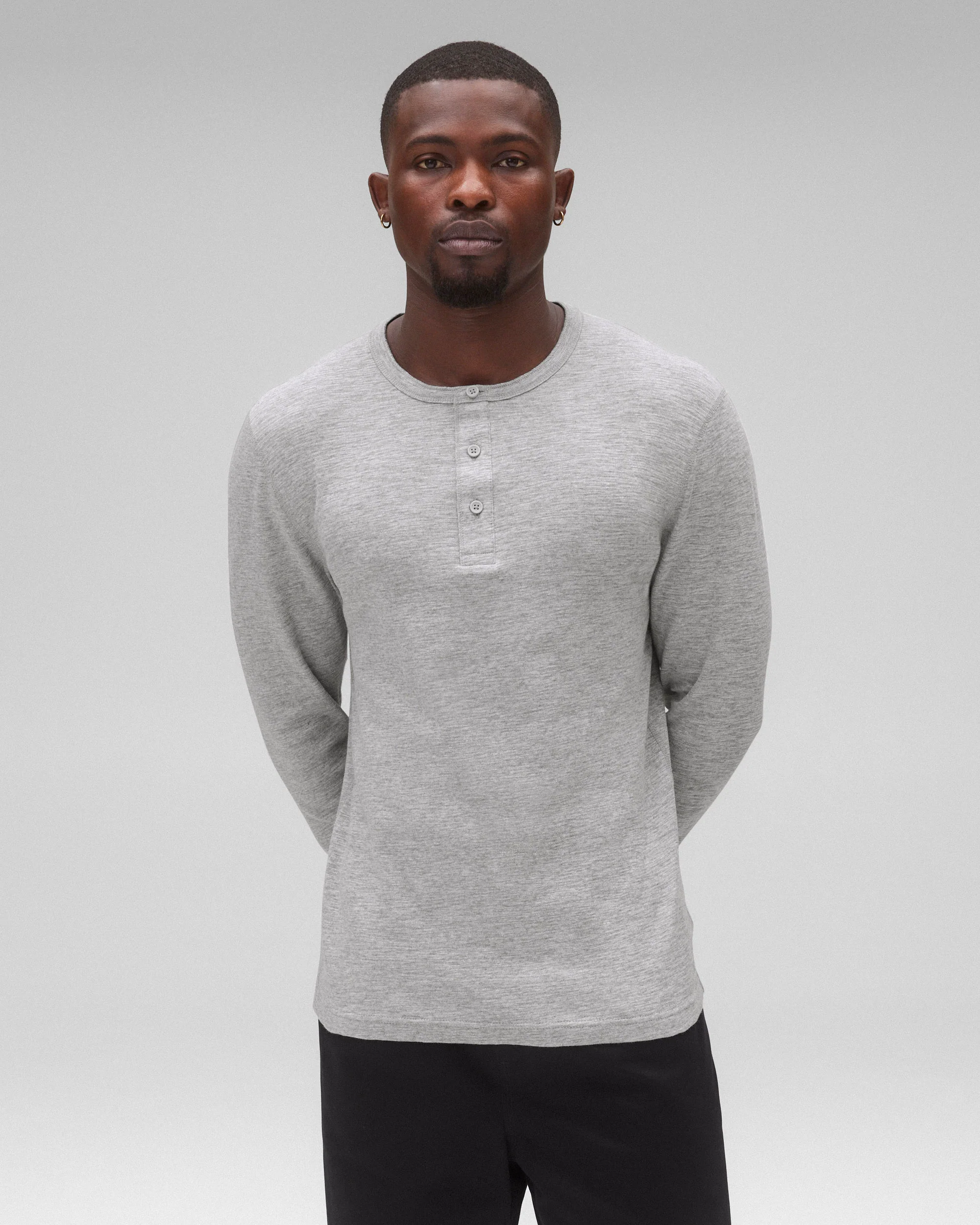 1X1 Slub Slim Henley