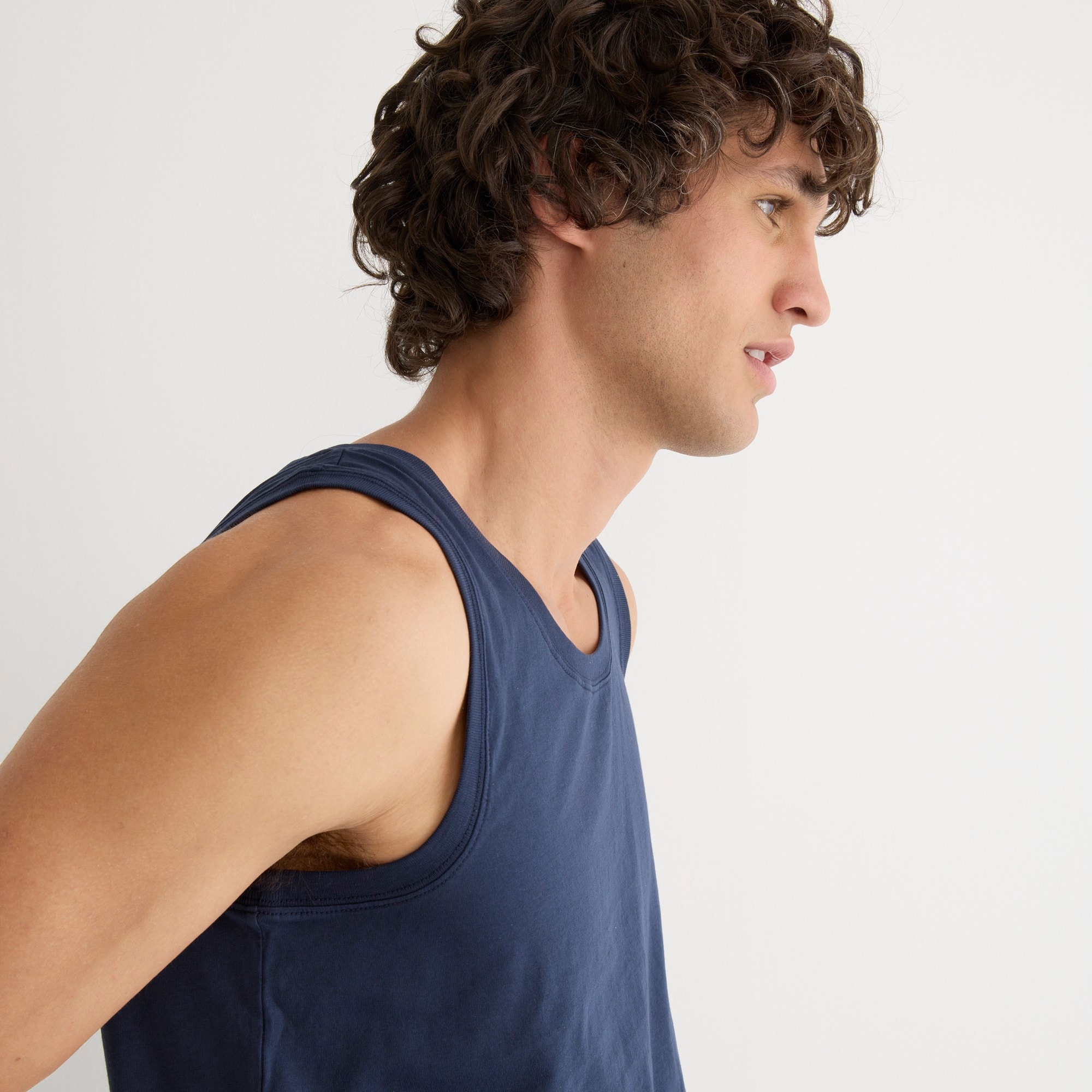 Broken-in tank top