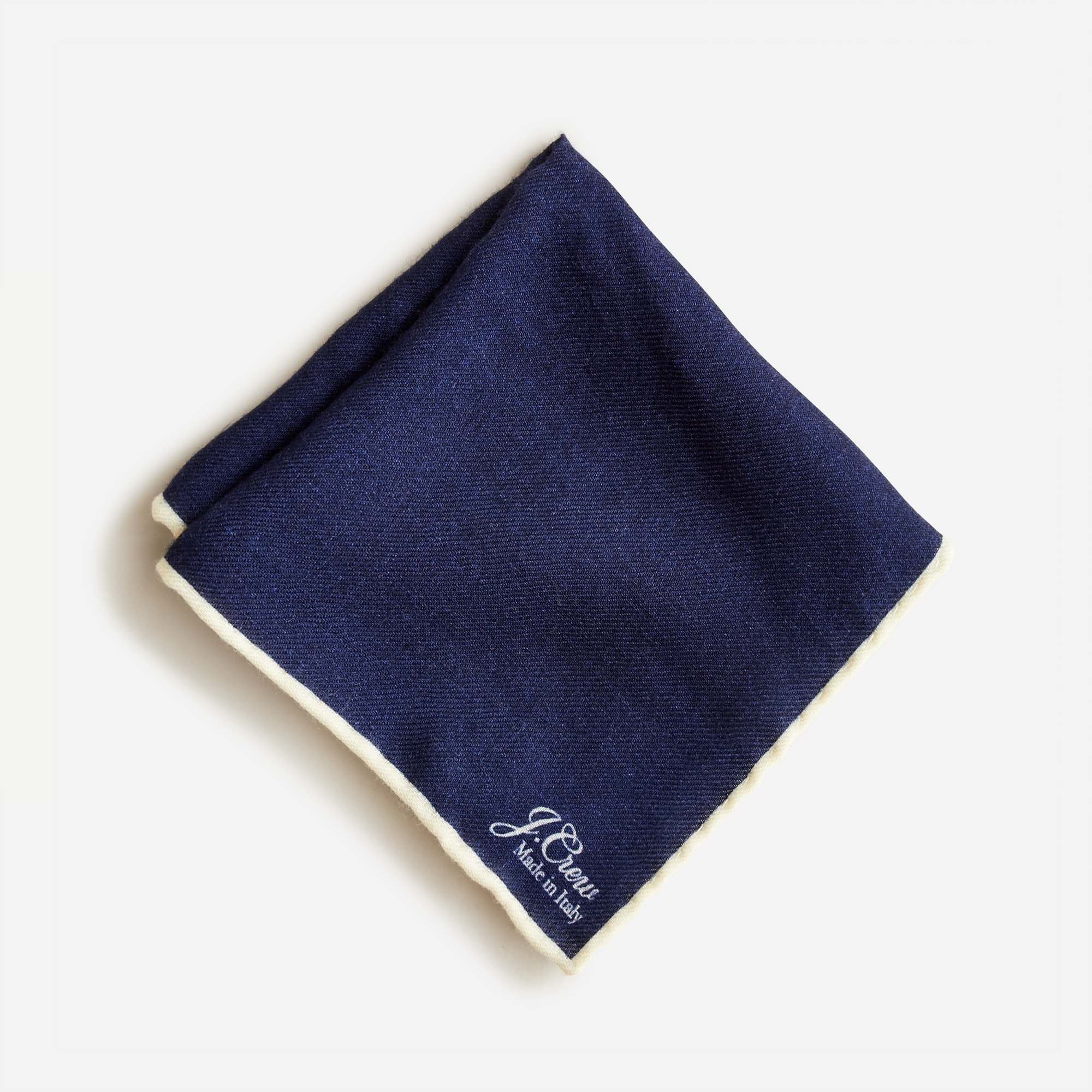 Italian wool pocket square