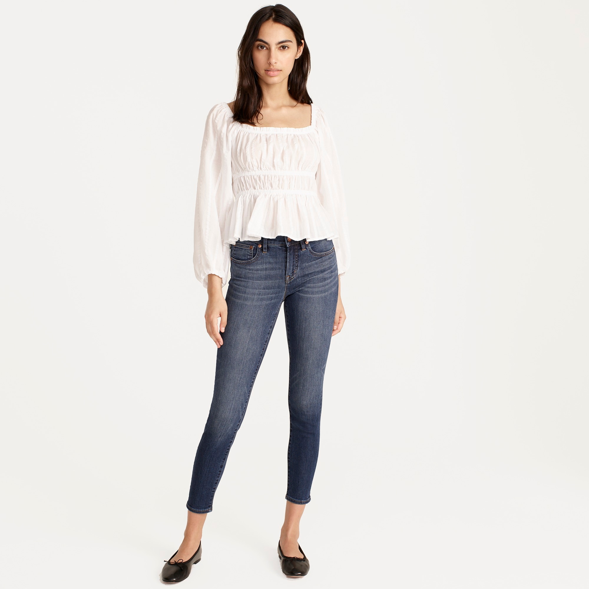 8 toothpick jean in Vista wash