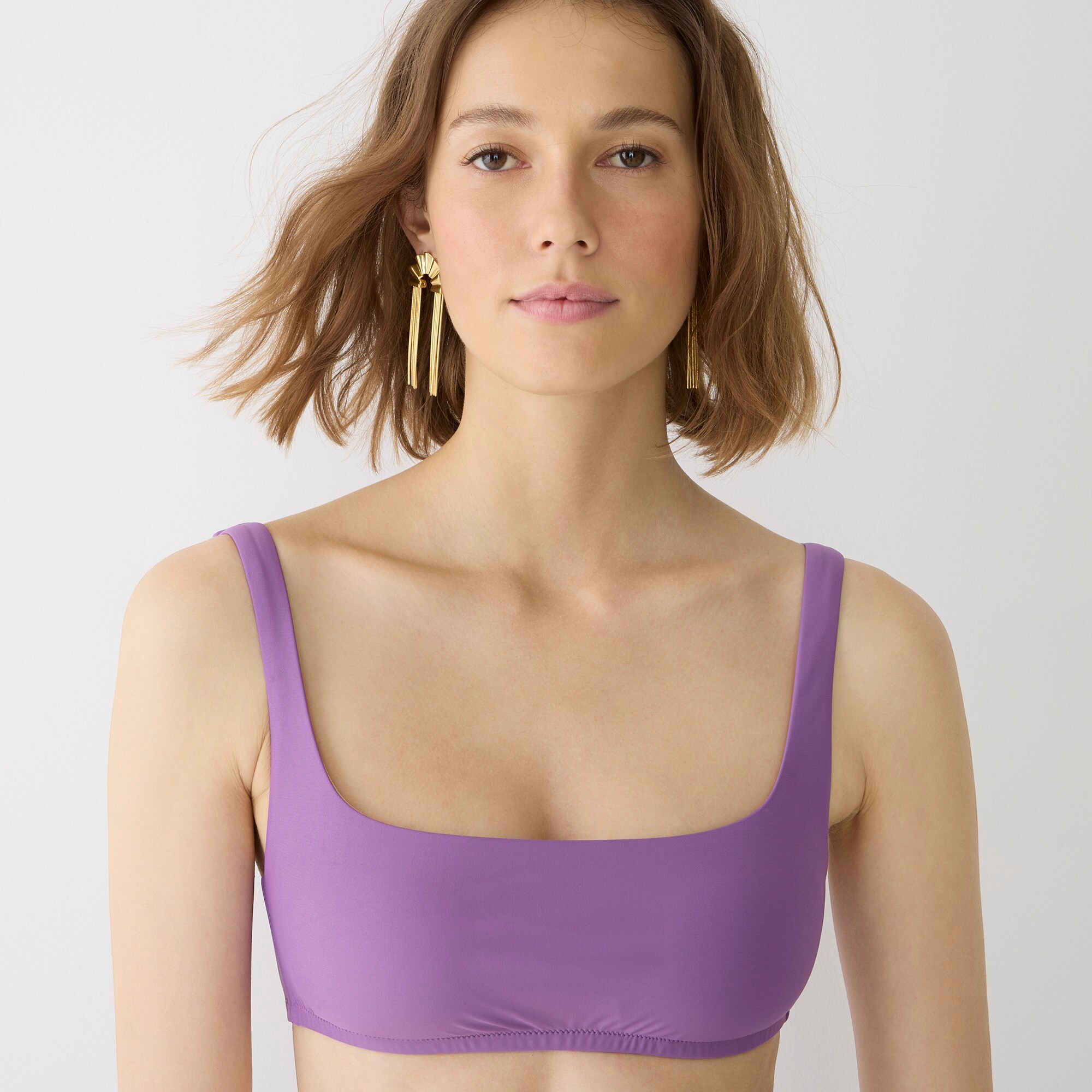 Squareneck bikini top
