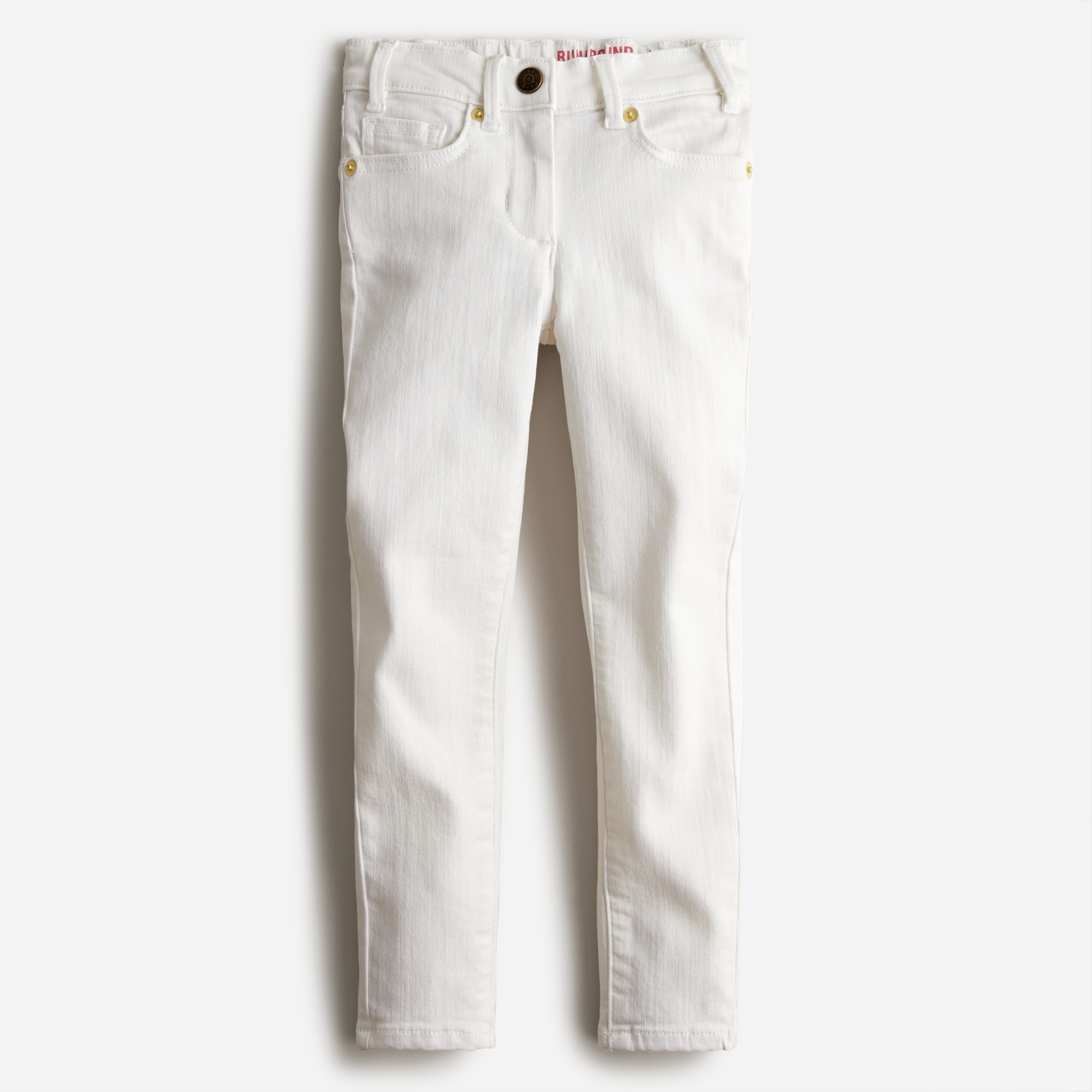 Girls' colored runaround jeans