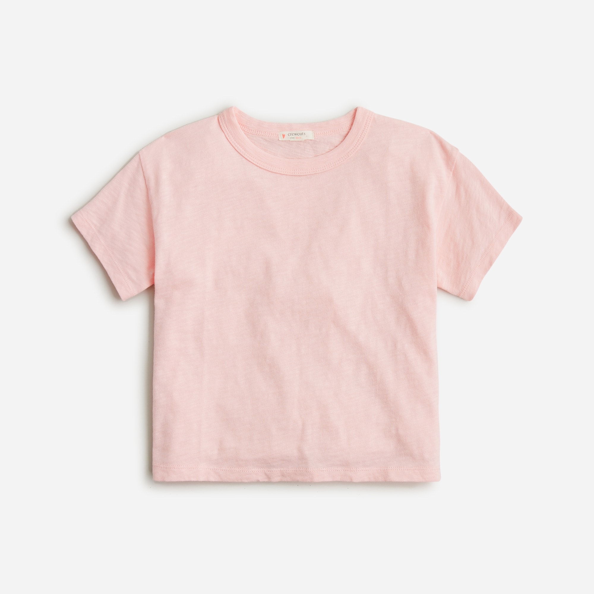 Girls' cropped T-shirt