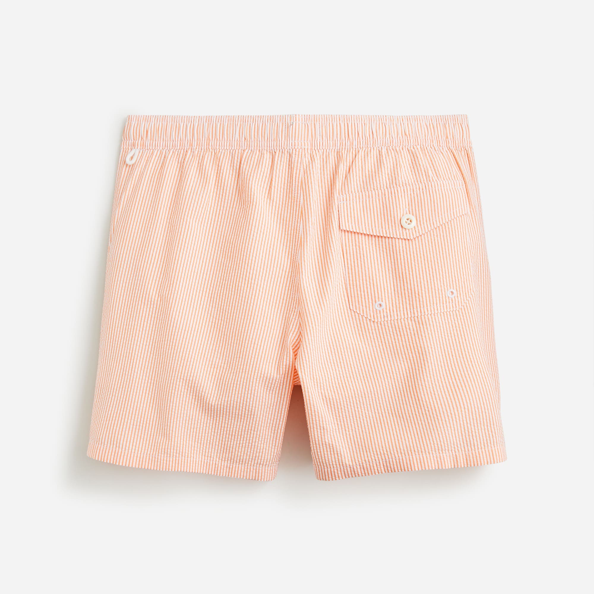 6" swim trunk in seersucker