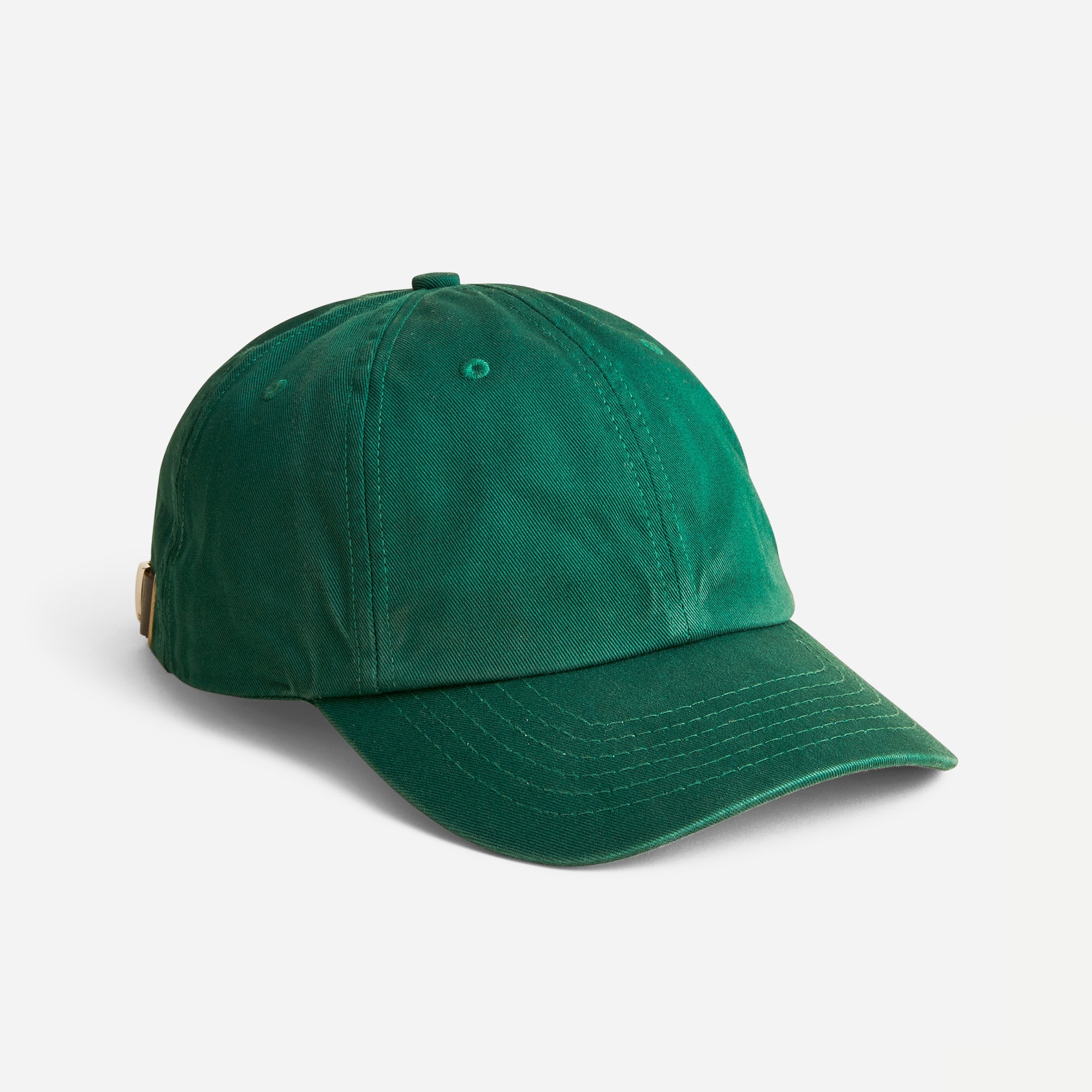 Made-in-the-USA garment-dyed twill baseball cap