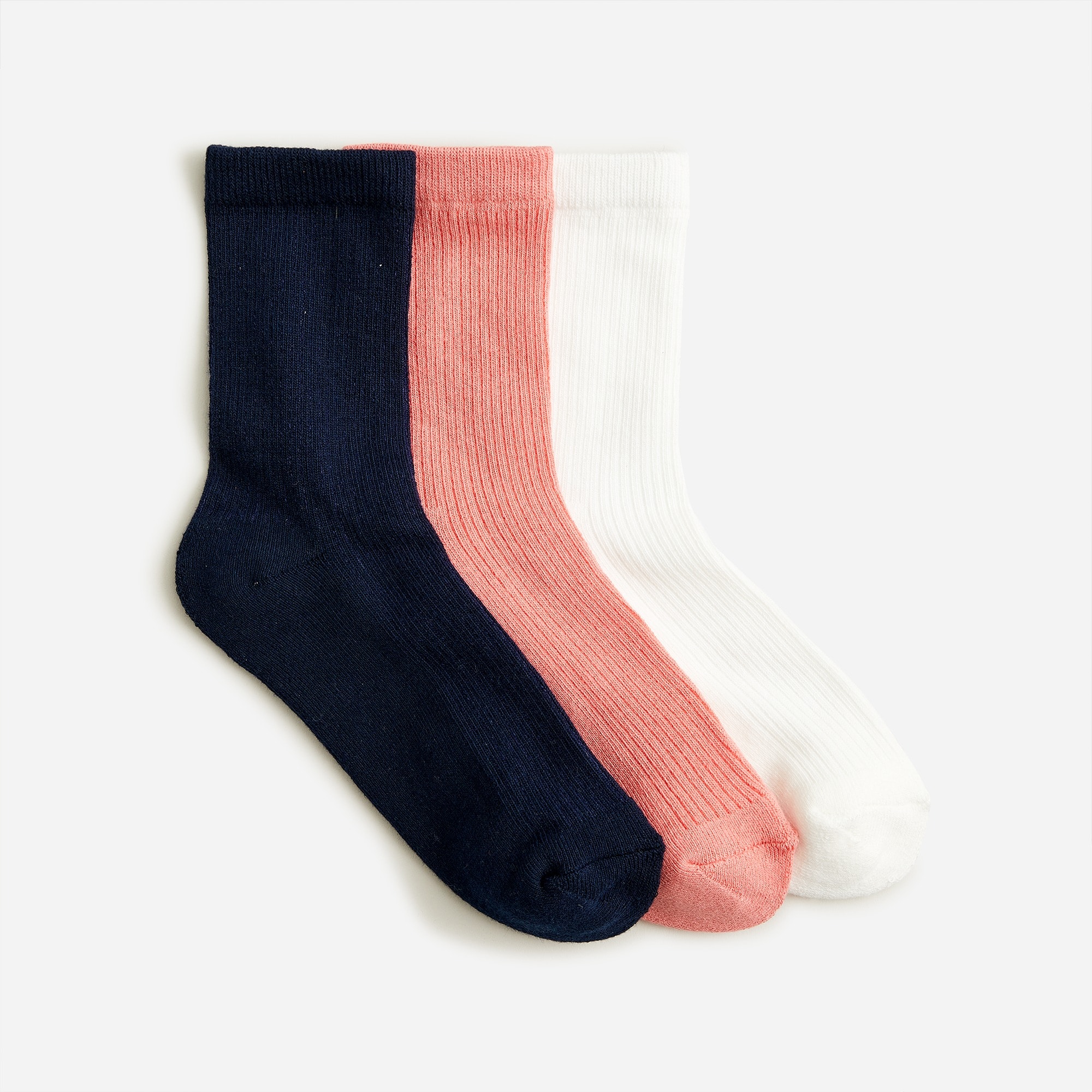 Bootie socks three-pack