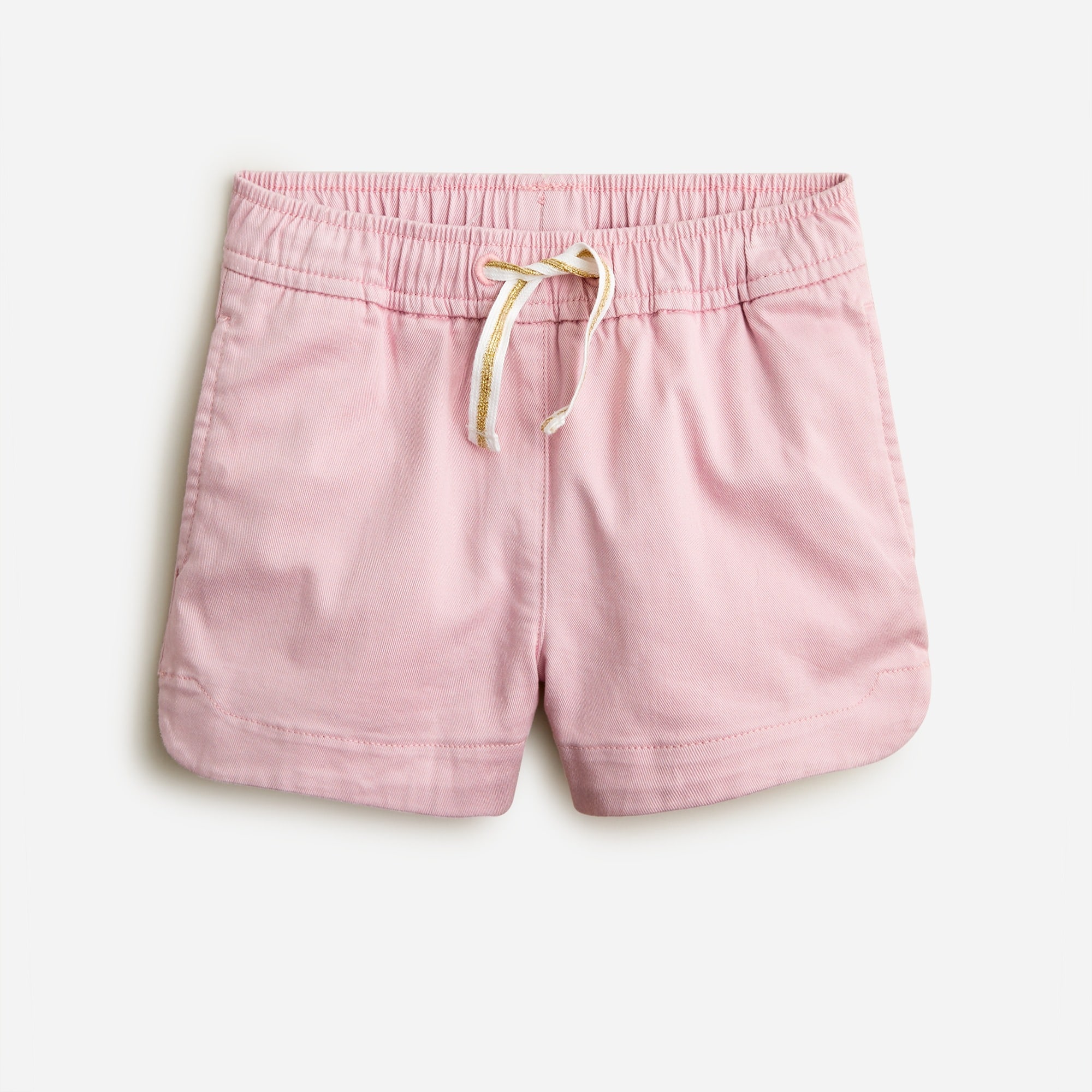 Girls' fishtail-hem short in chino