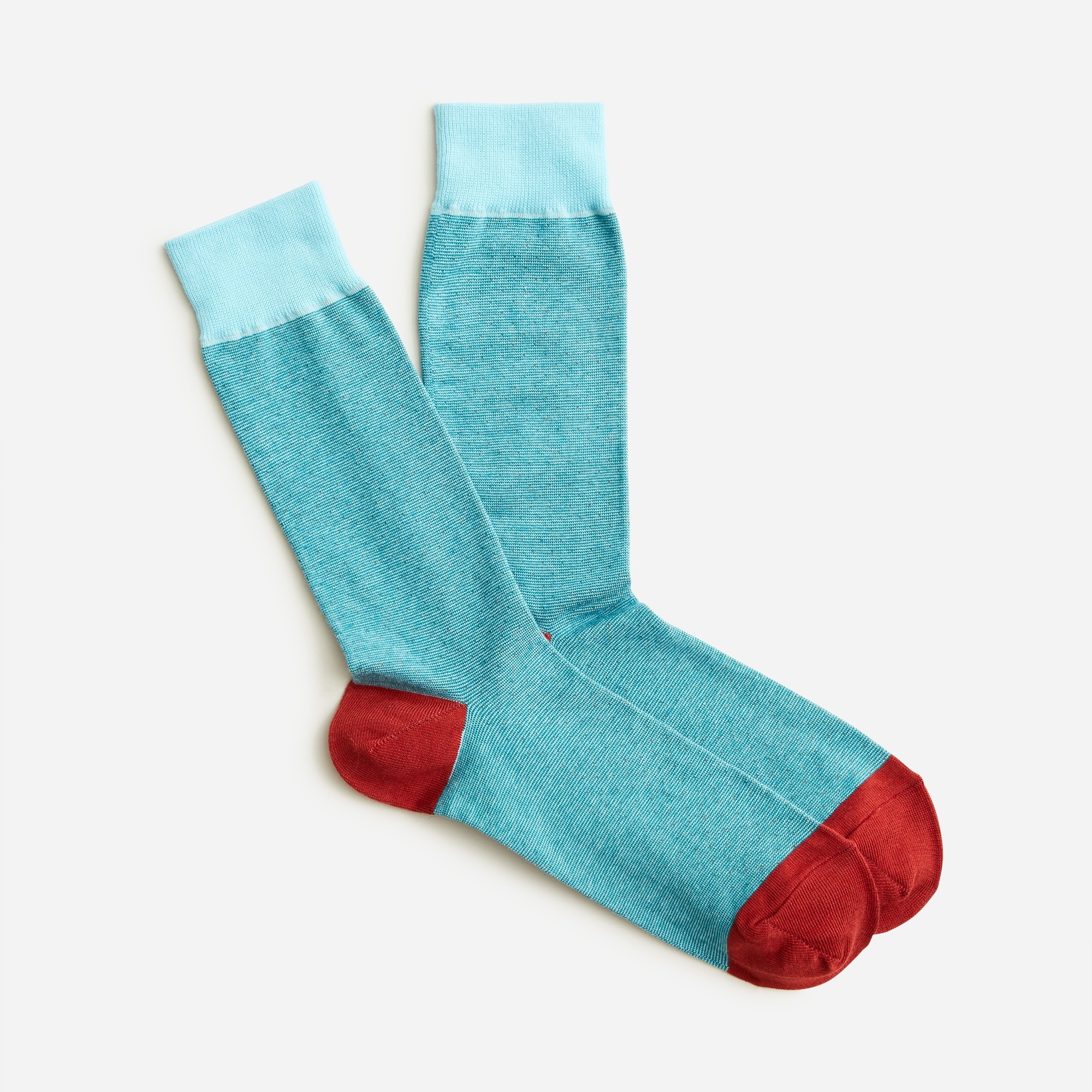 Striped microdot socks
