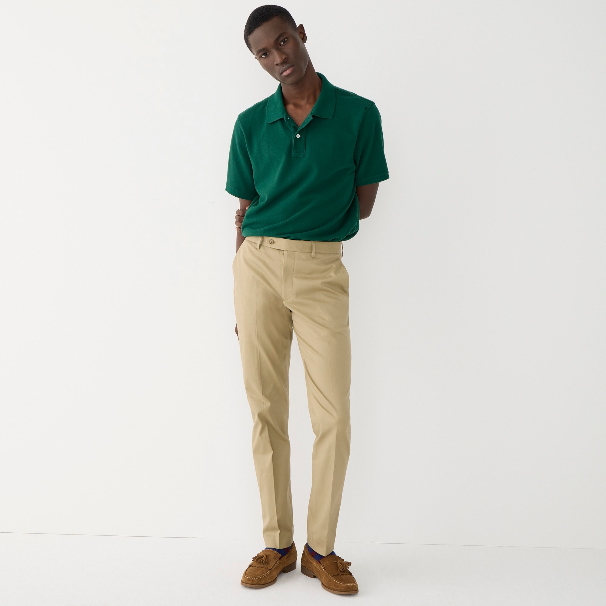 Bowery Slim-fit dress pant in stretch chino