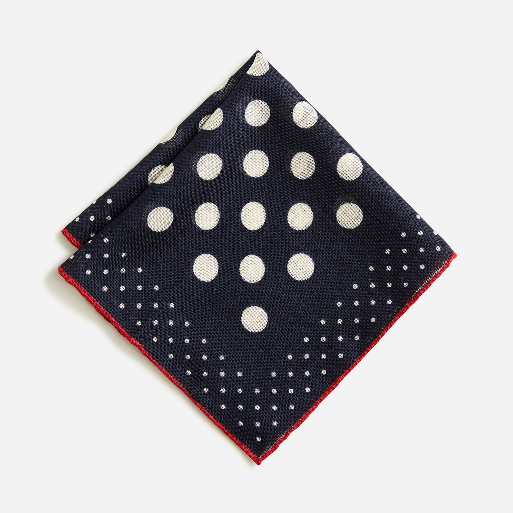 Cotton-wool pocket square