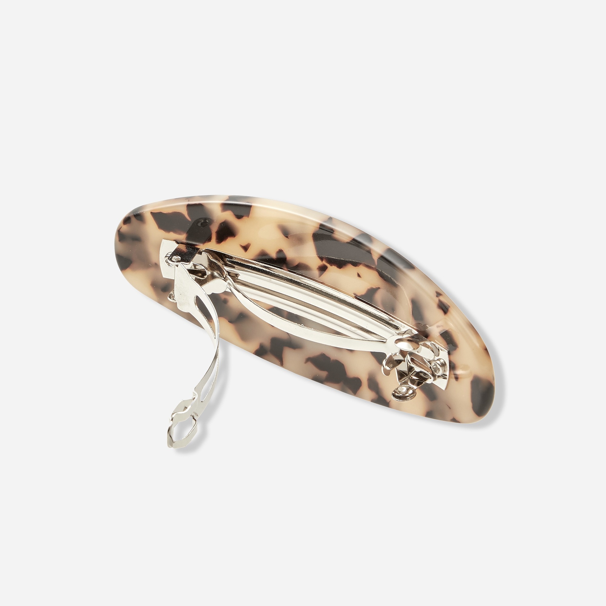 MACHETE jumbo oval clip in classic tortoise