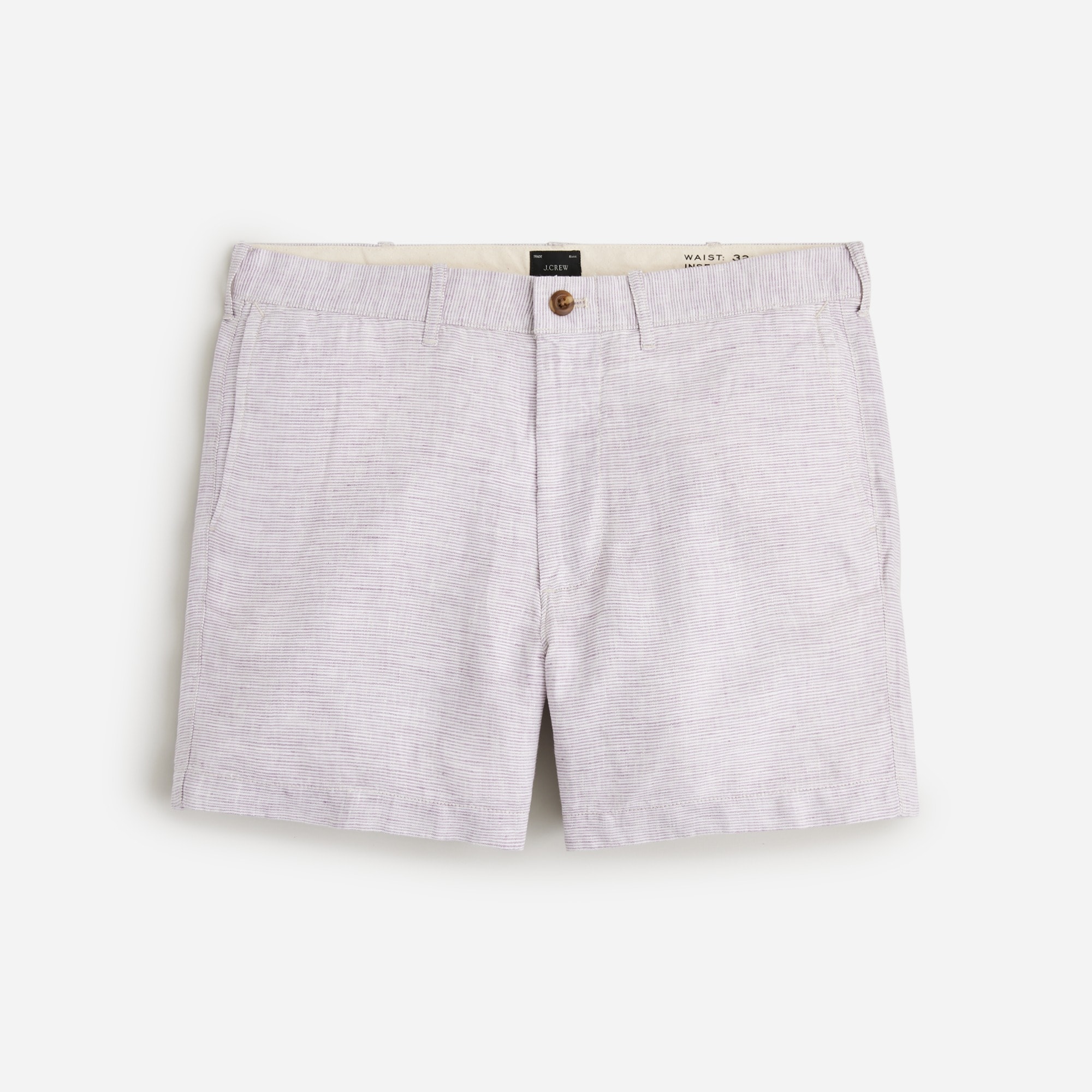 5" linen short