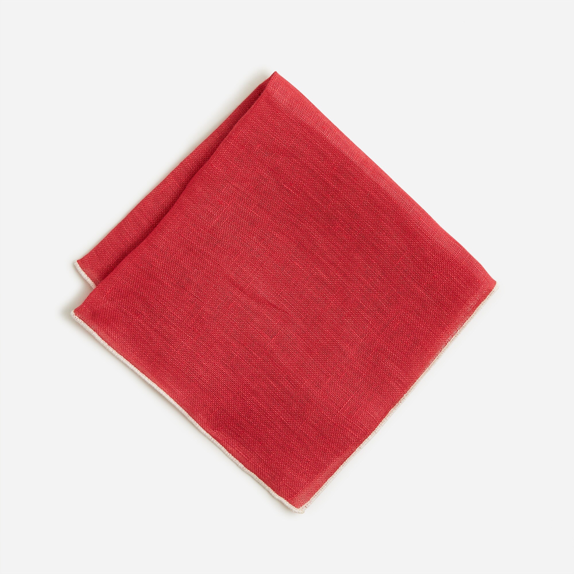 Italian linen pocket square