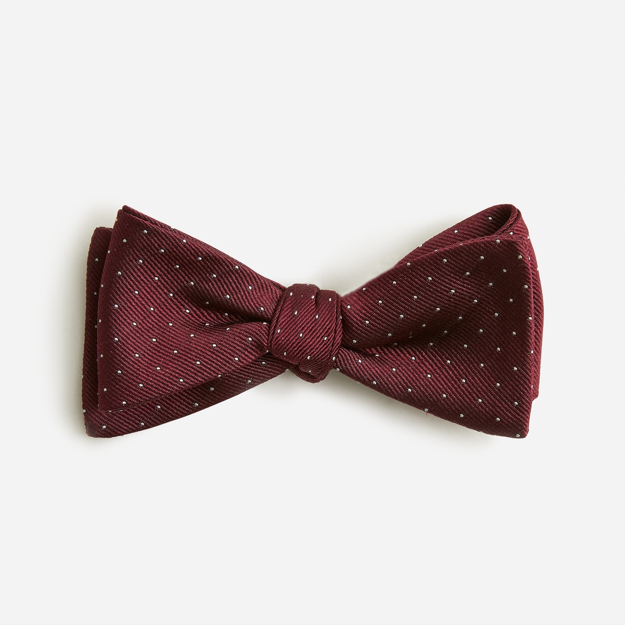Silk bow tie in regent dot