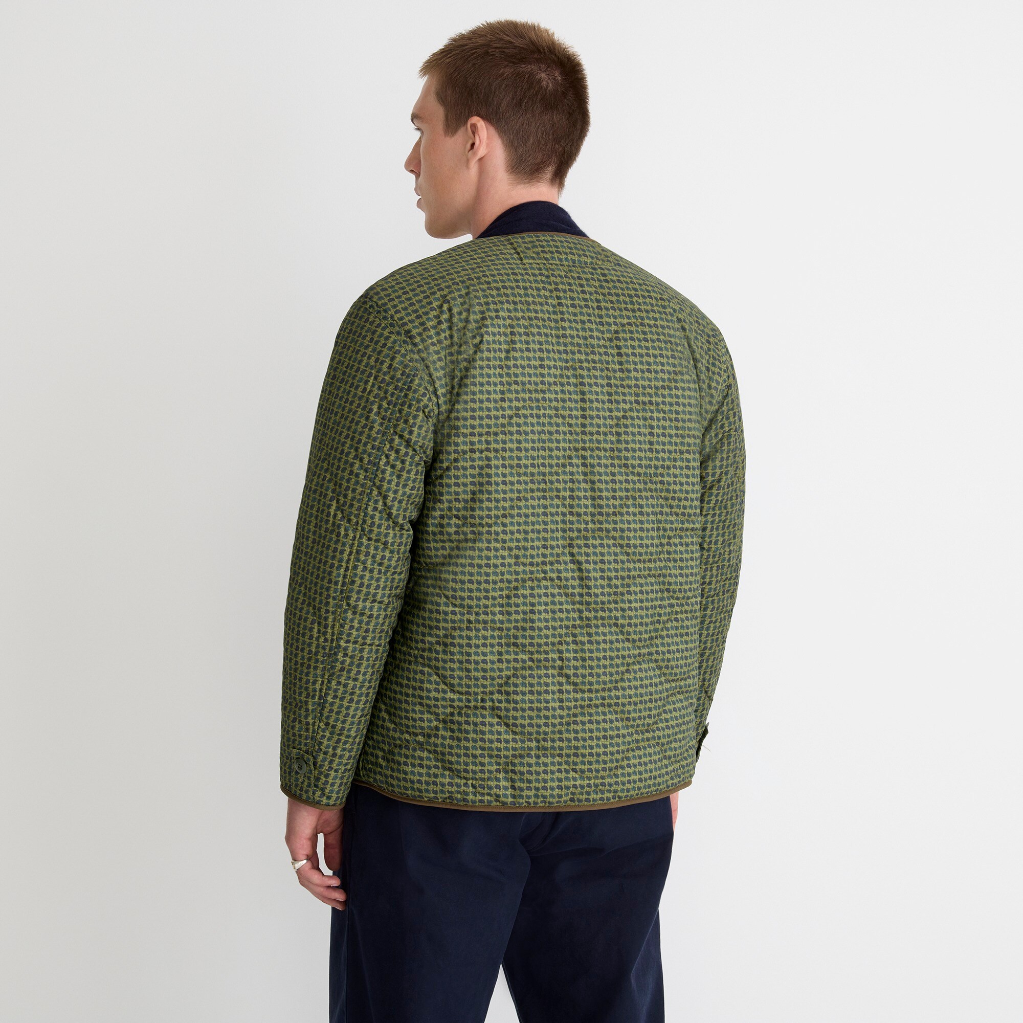 BEAMS PLUS X J.Crew reversible liner blouson