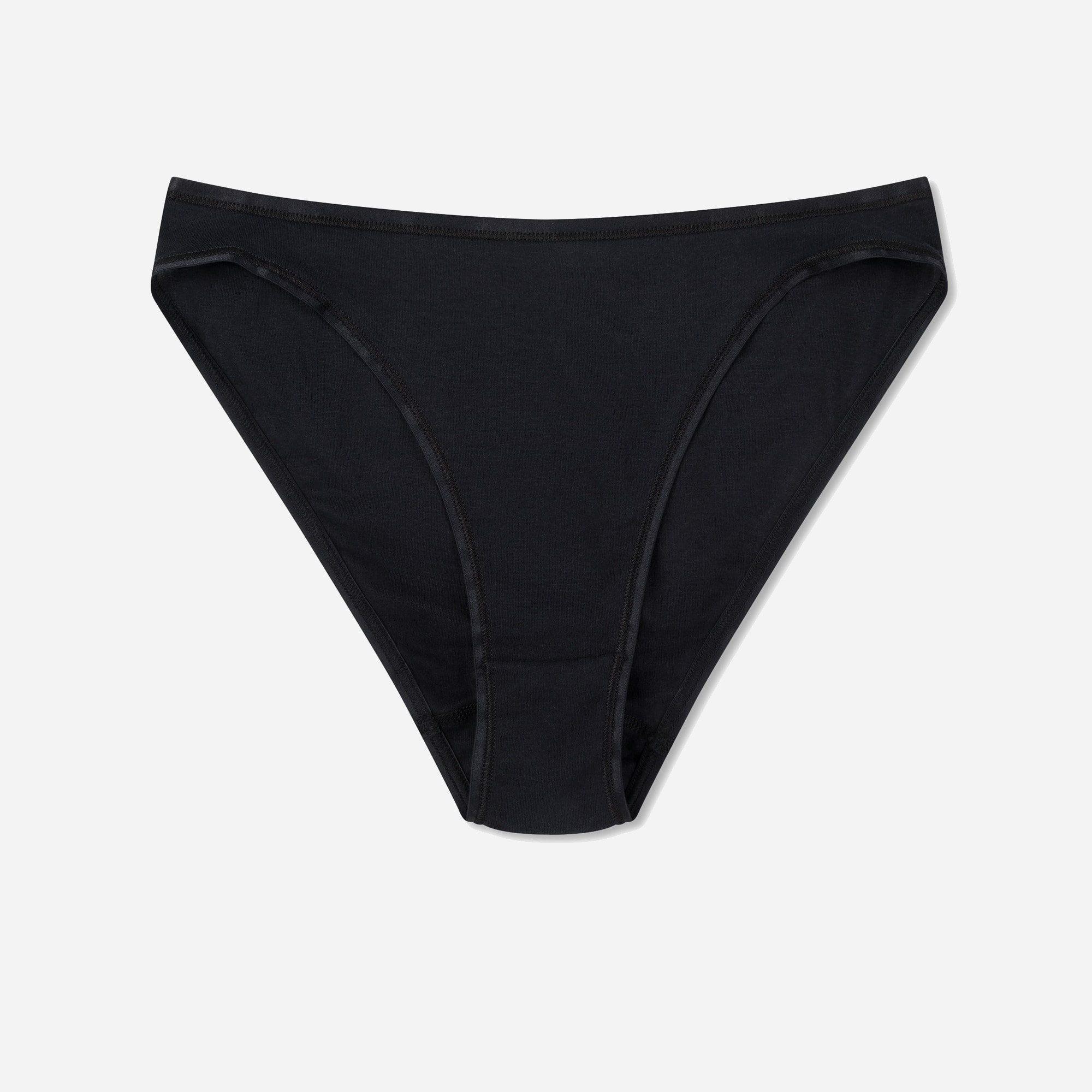 HANRO cotton seamless high-cut brief