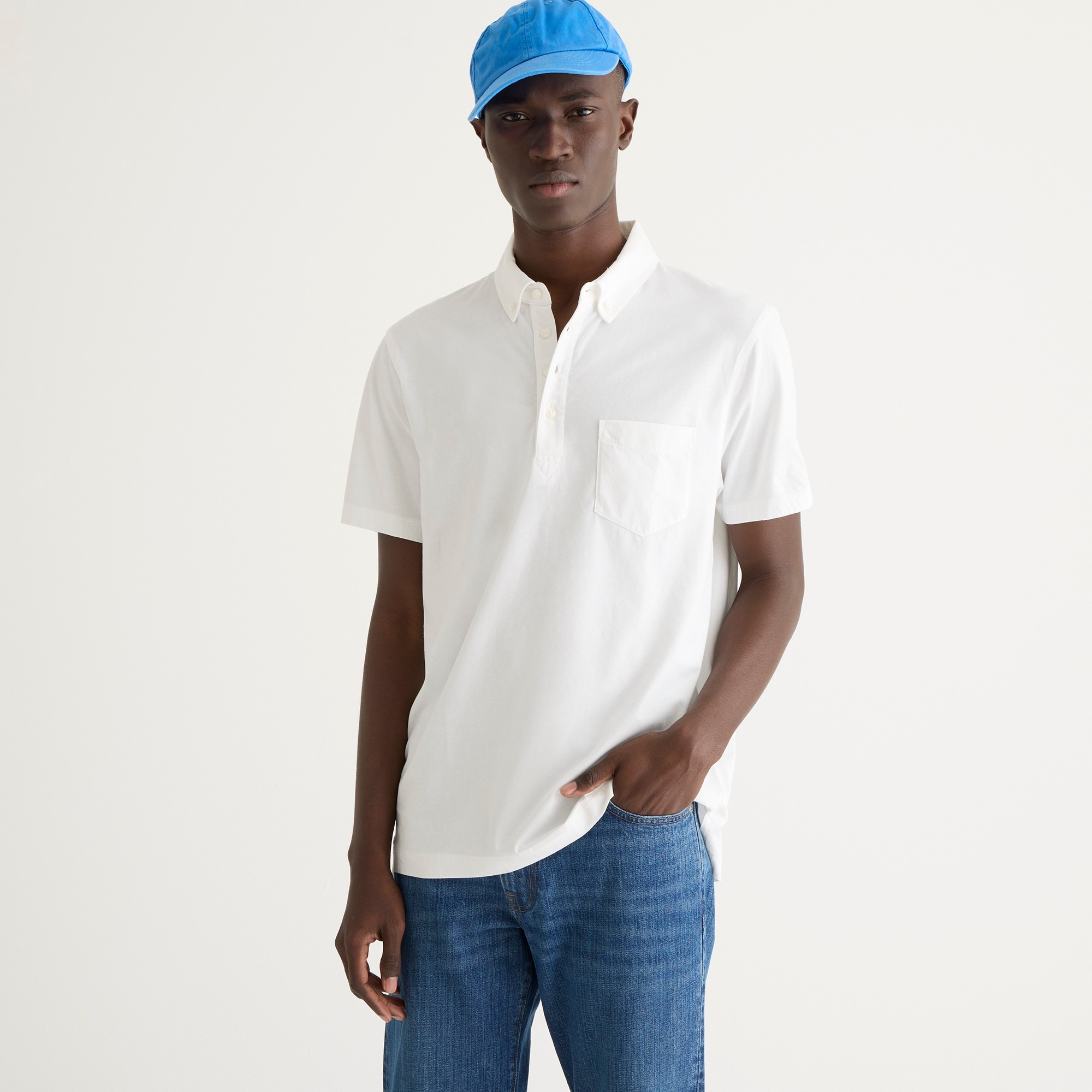 Relaxed Broken-in polo shirt