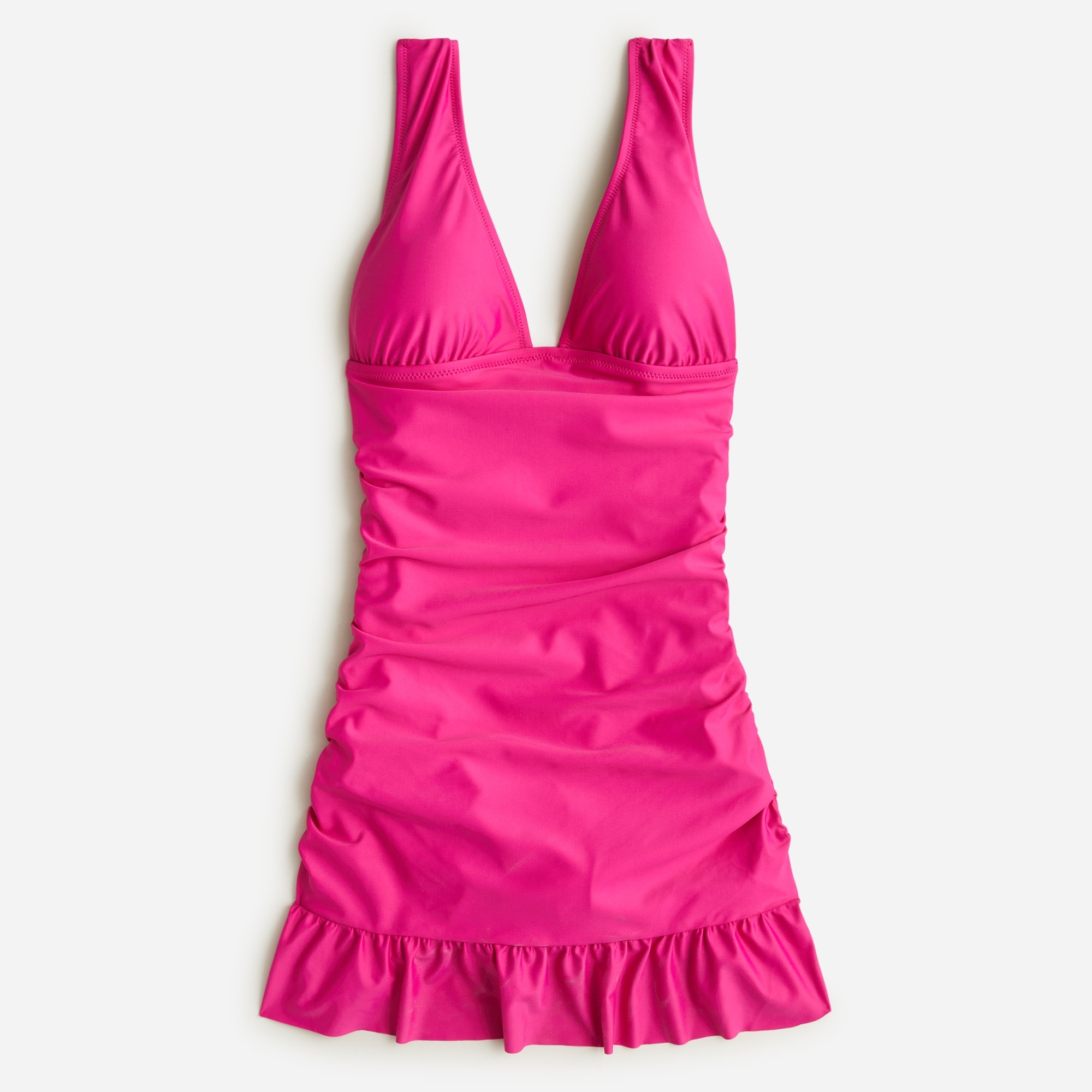 Ruched femme swim dress
