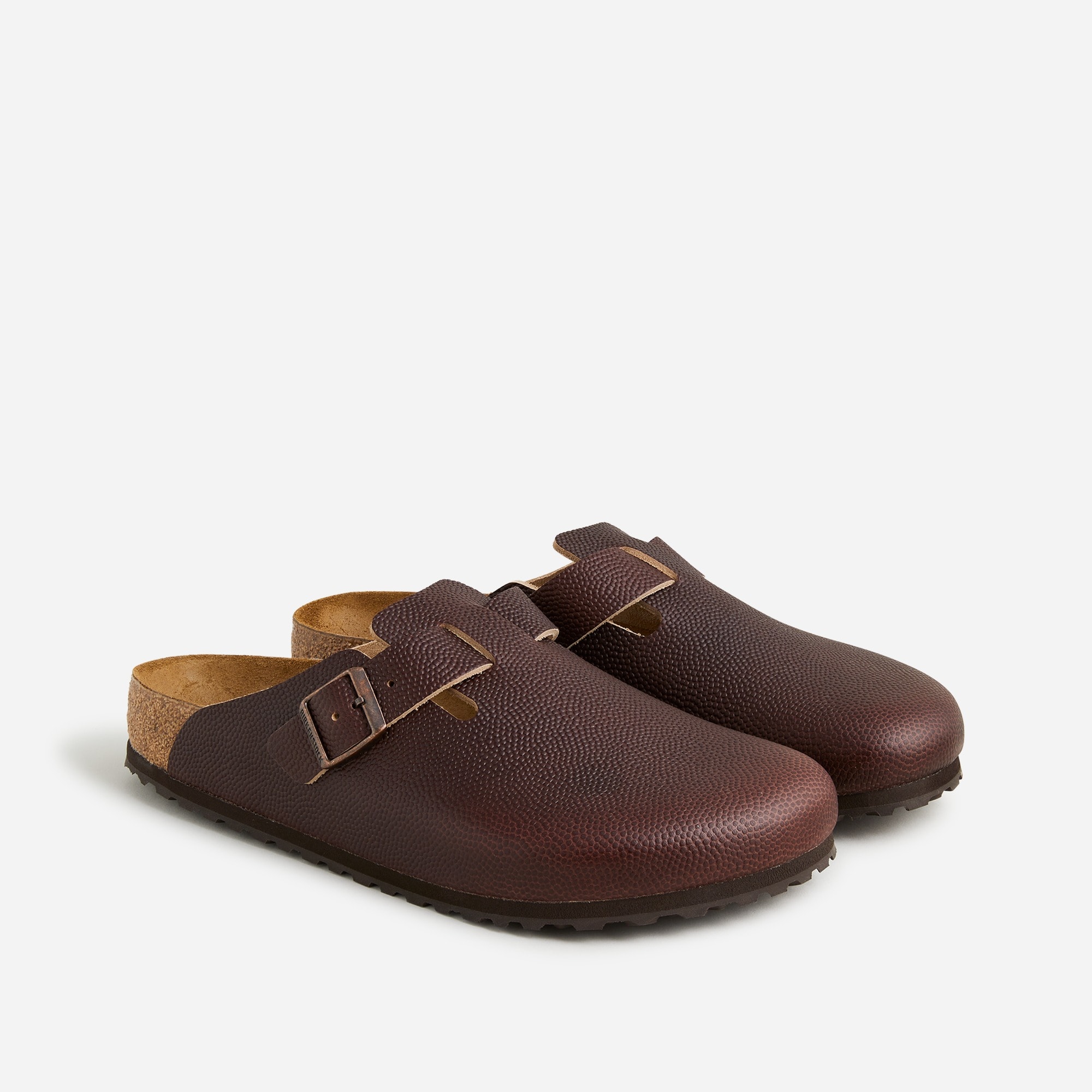 Birkenstock® Boston Super Grip clogs in Horween leather