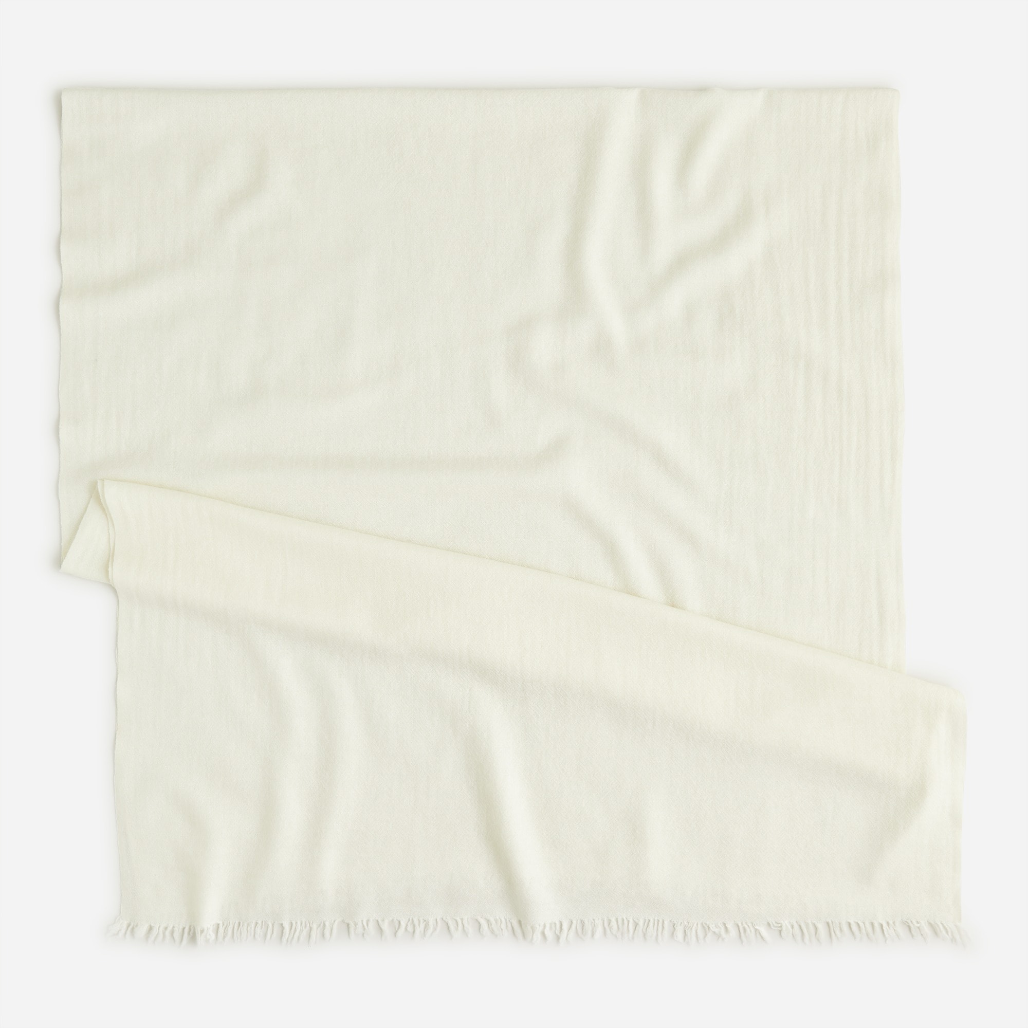 Woven lightweight cashmere wrap