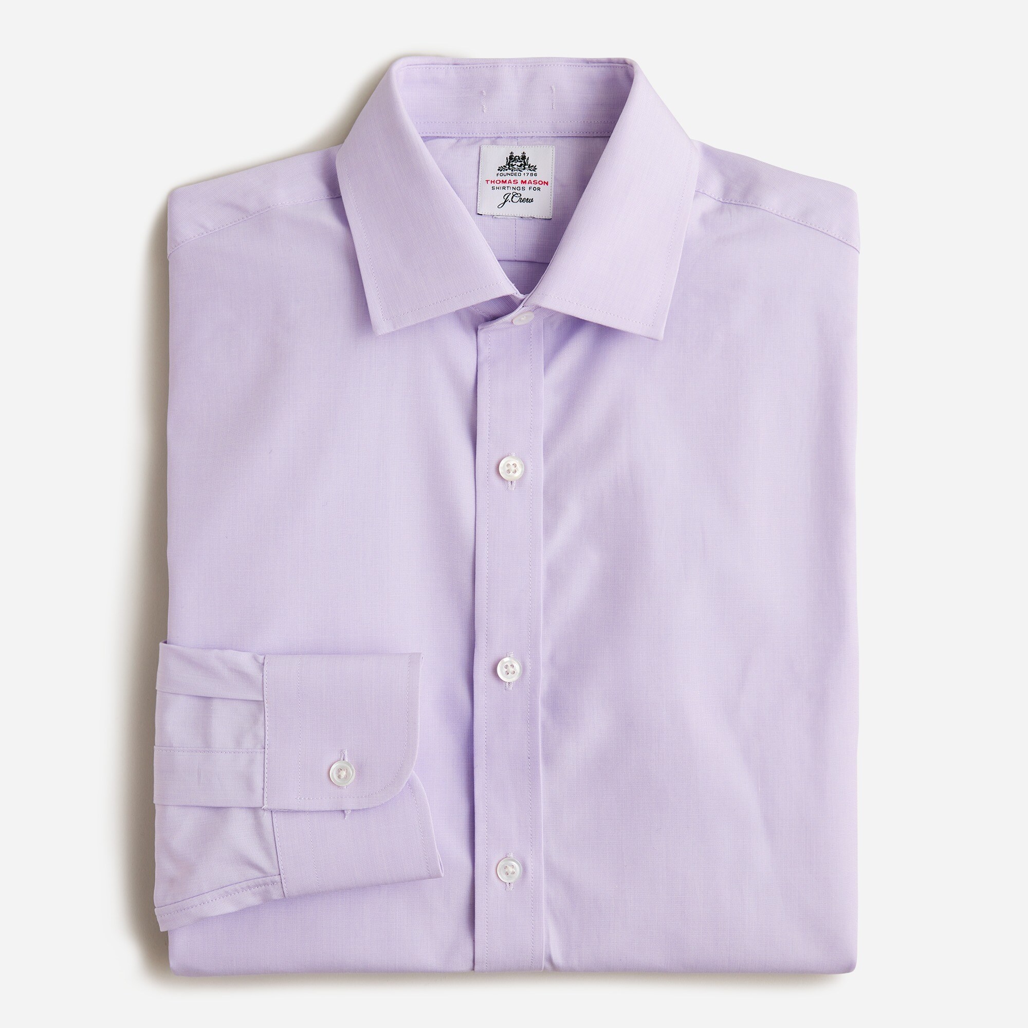 Thomas Mason® for J.Crew spread-collar dress shirt