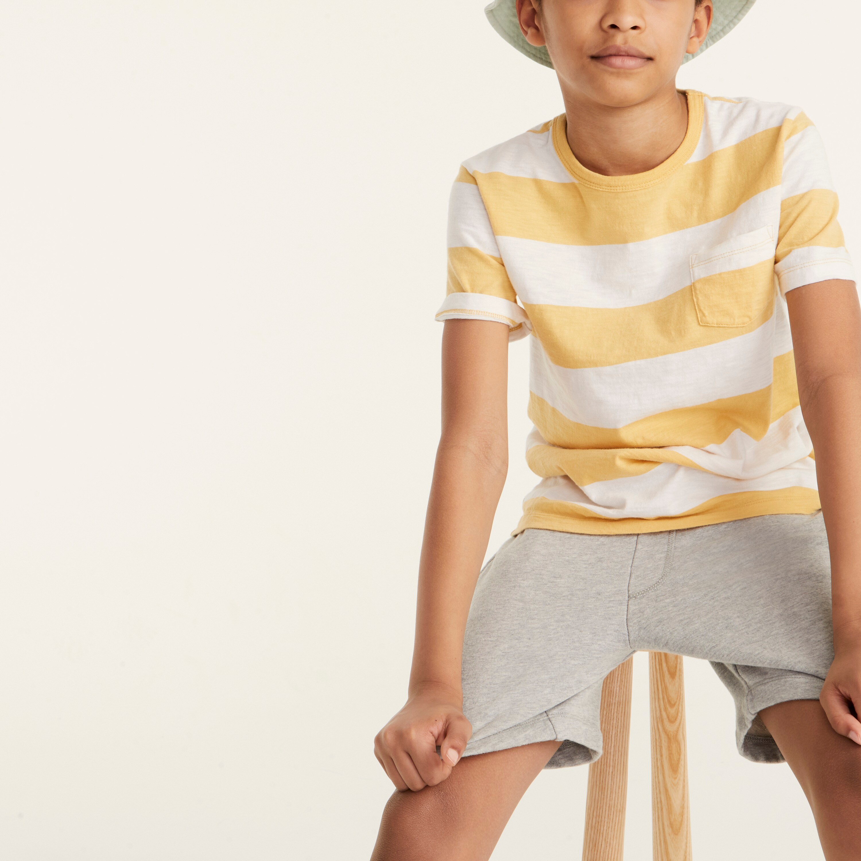 Kids' classic sweatshort in terry