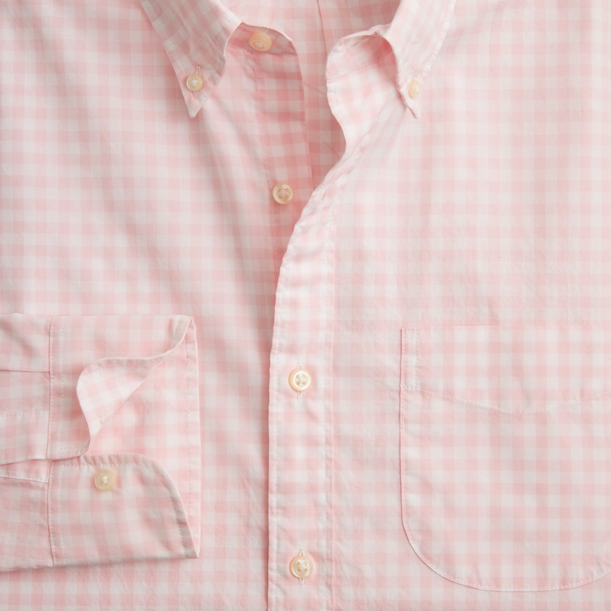 Secret Wash cotton poplin shirt