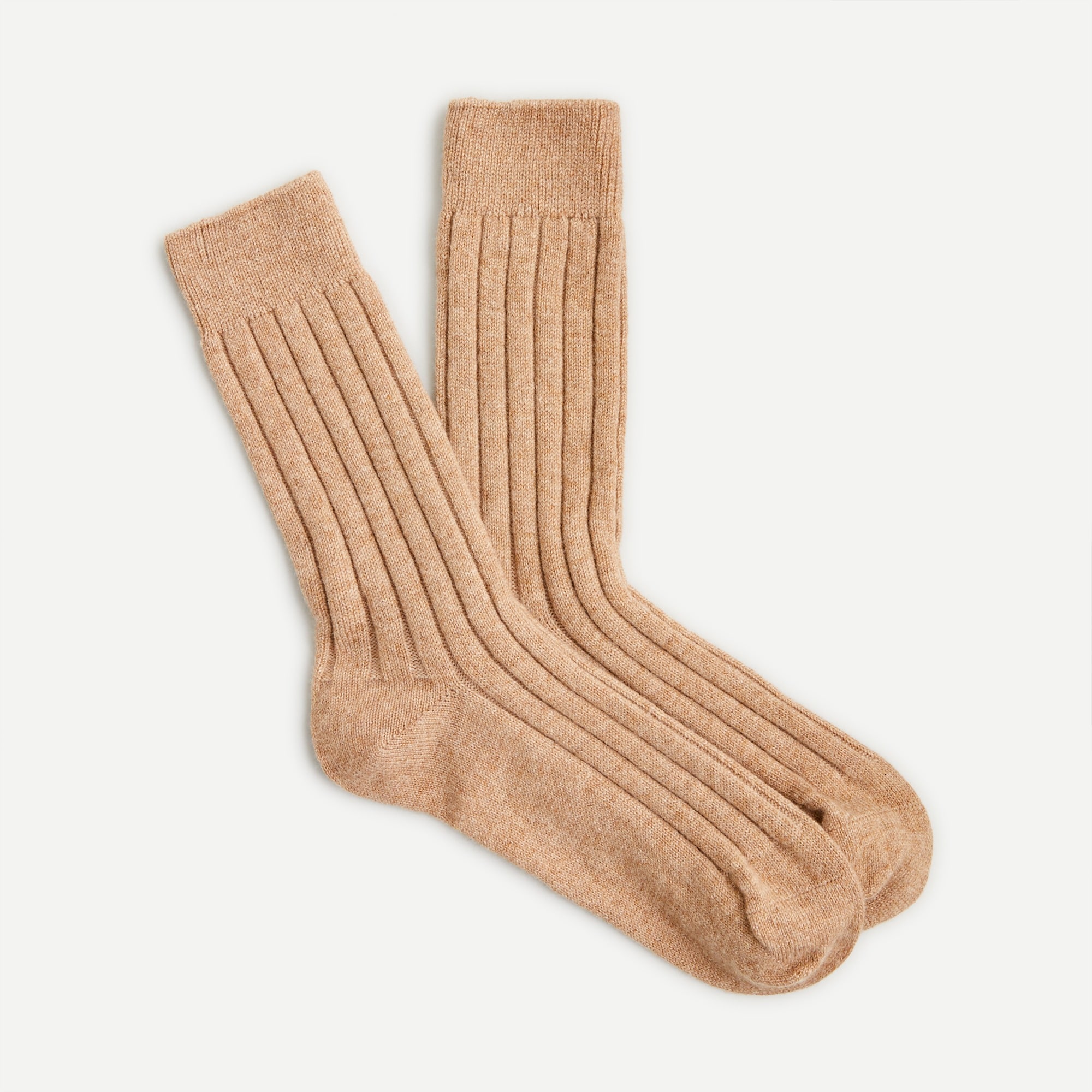 Women's cashmere-blend trouser socks