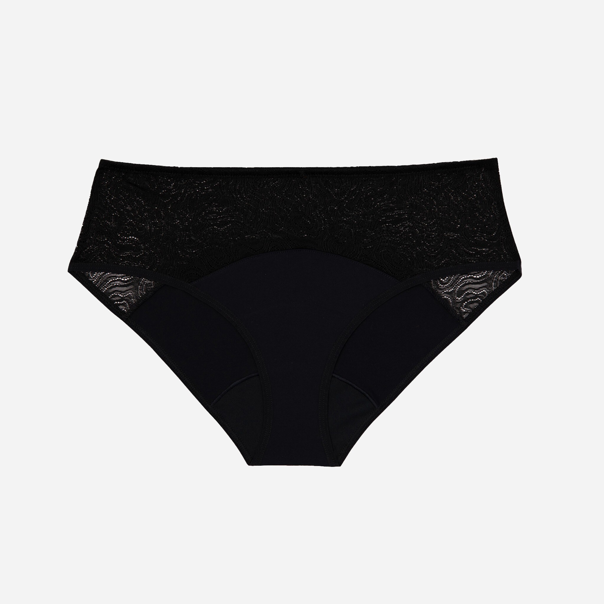 Saalt period and leakproof lace hipster