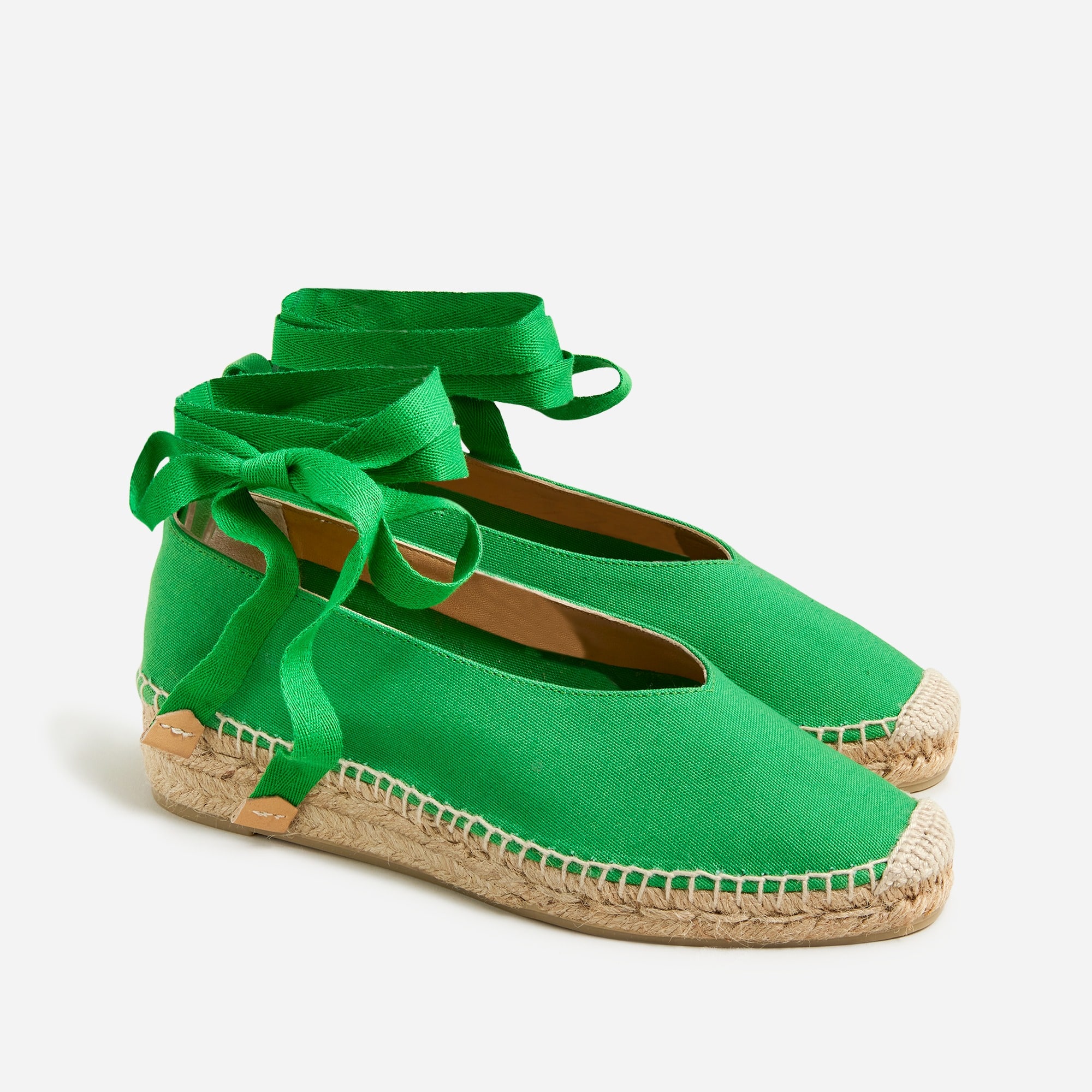 Castaner® X J.Crew lace-up espadrille sandals