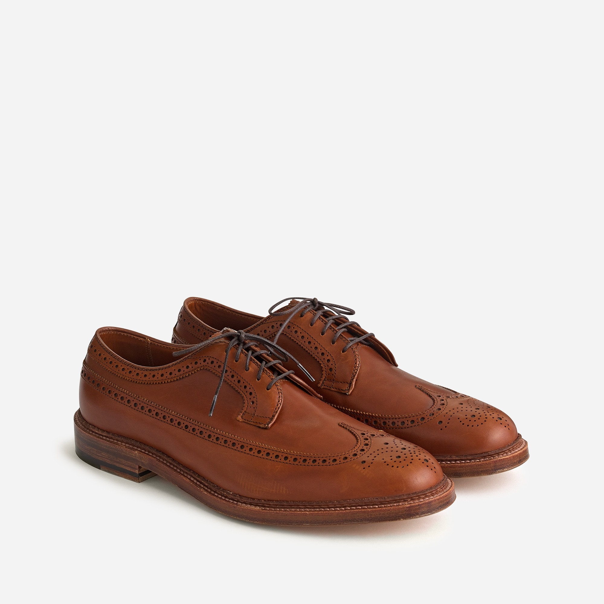 Alden® for J.Crew longwing bluchers in tobacco